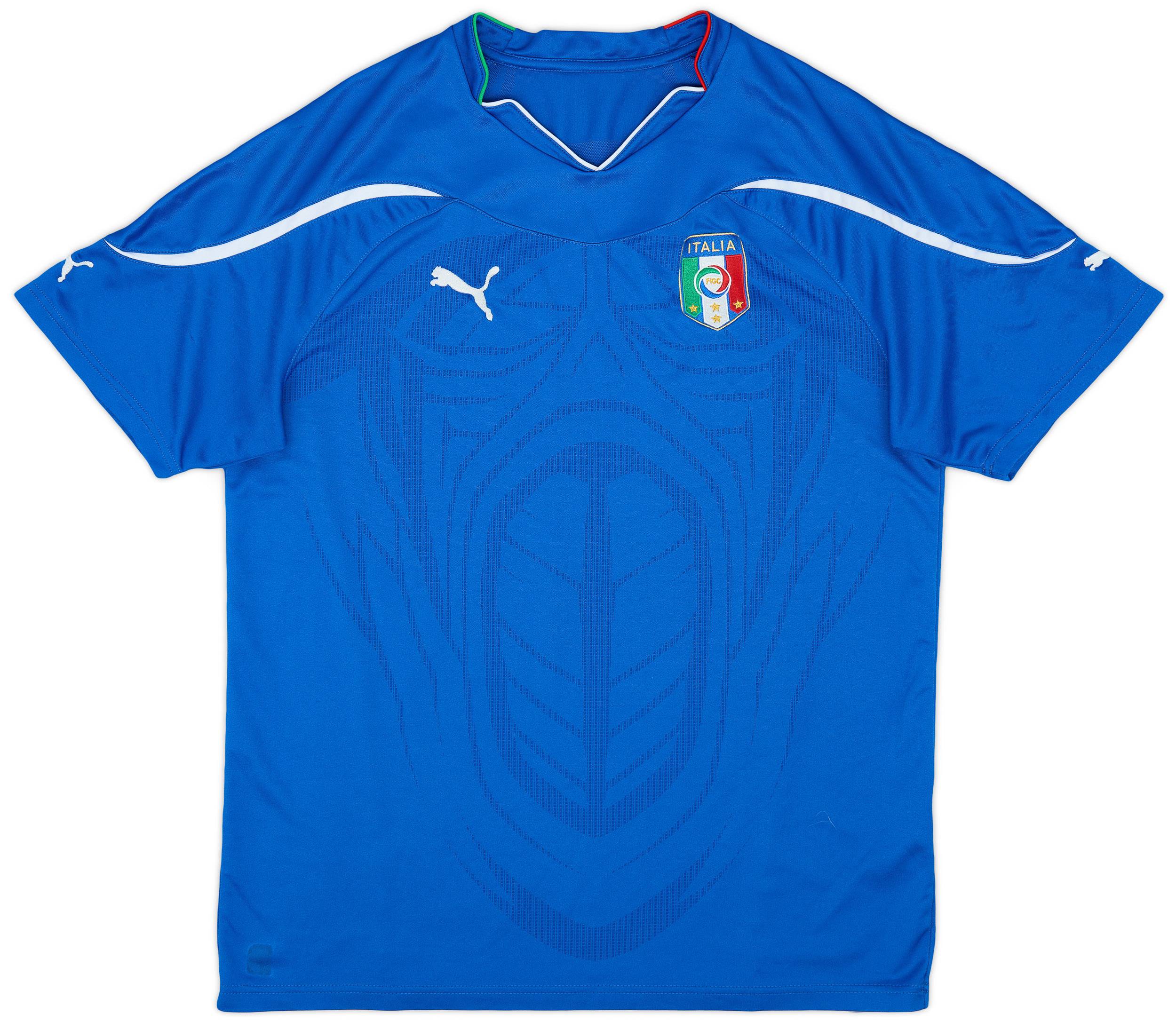 2010-12 Italy Home Shirt - 8/10 - (XL)