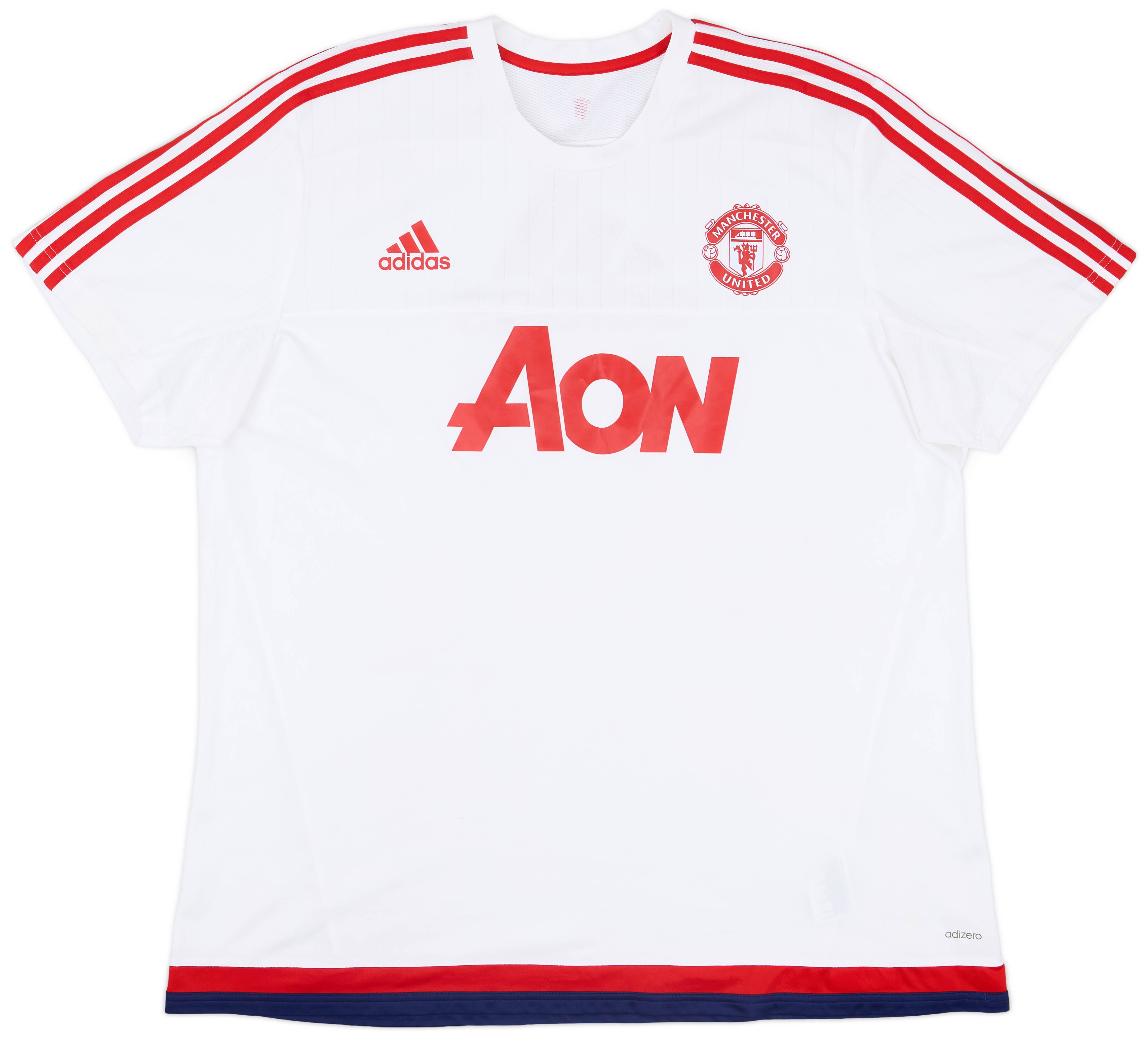 2015-16 Manchester United adizero Training Shirt - 8/10 - (XXL)