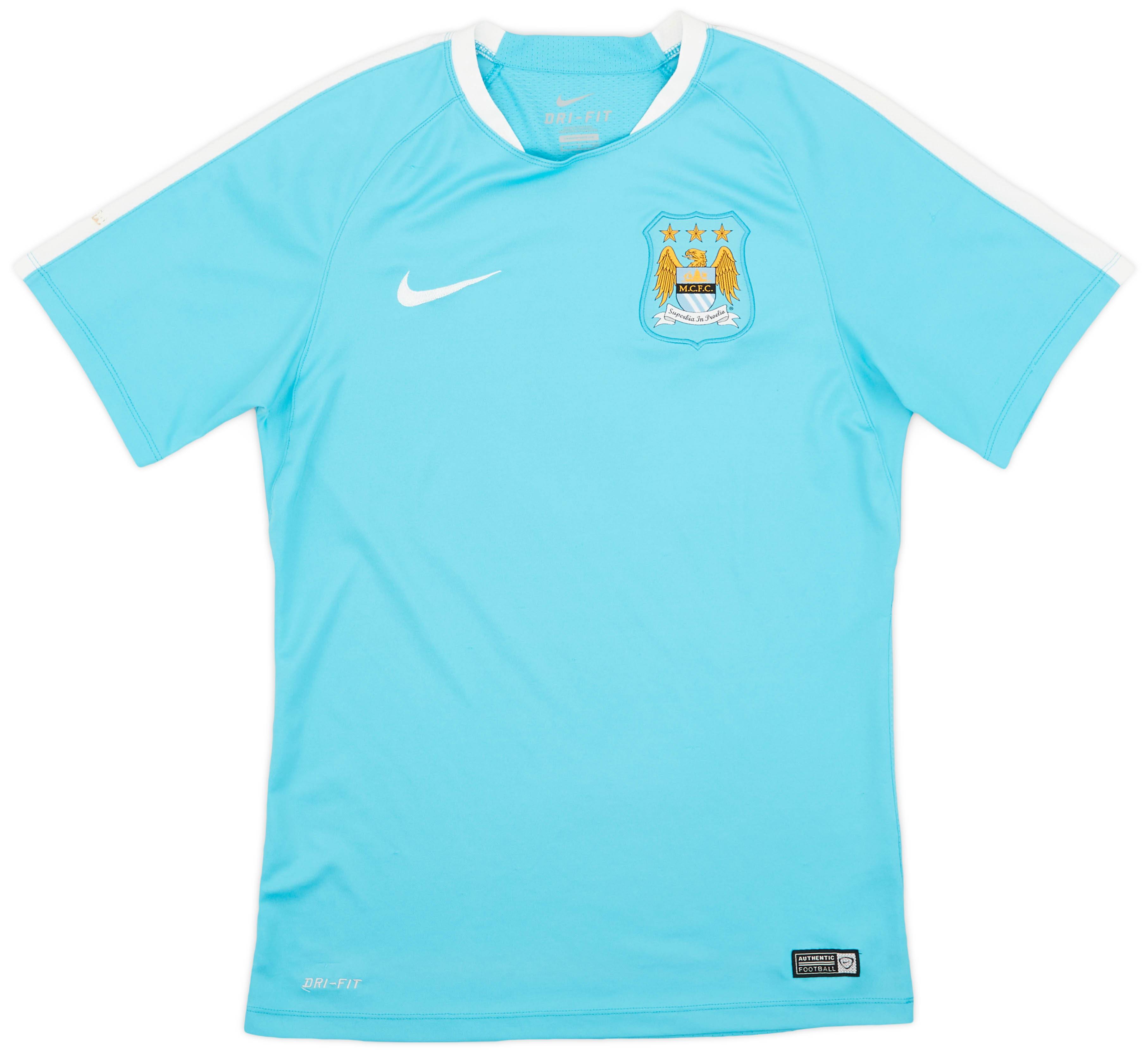 2014-15 Manchester City Nike Training Shirt - 8/10 - (S)