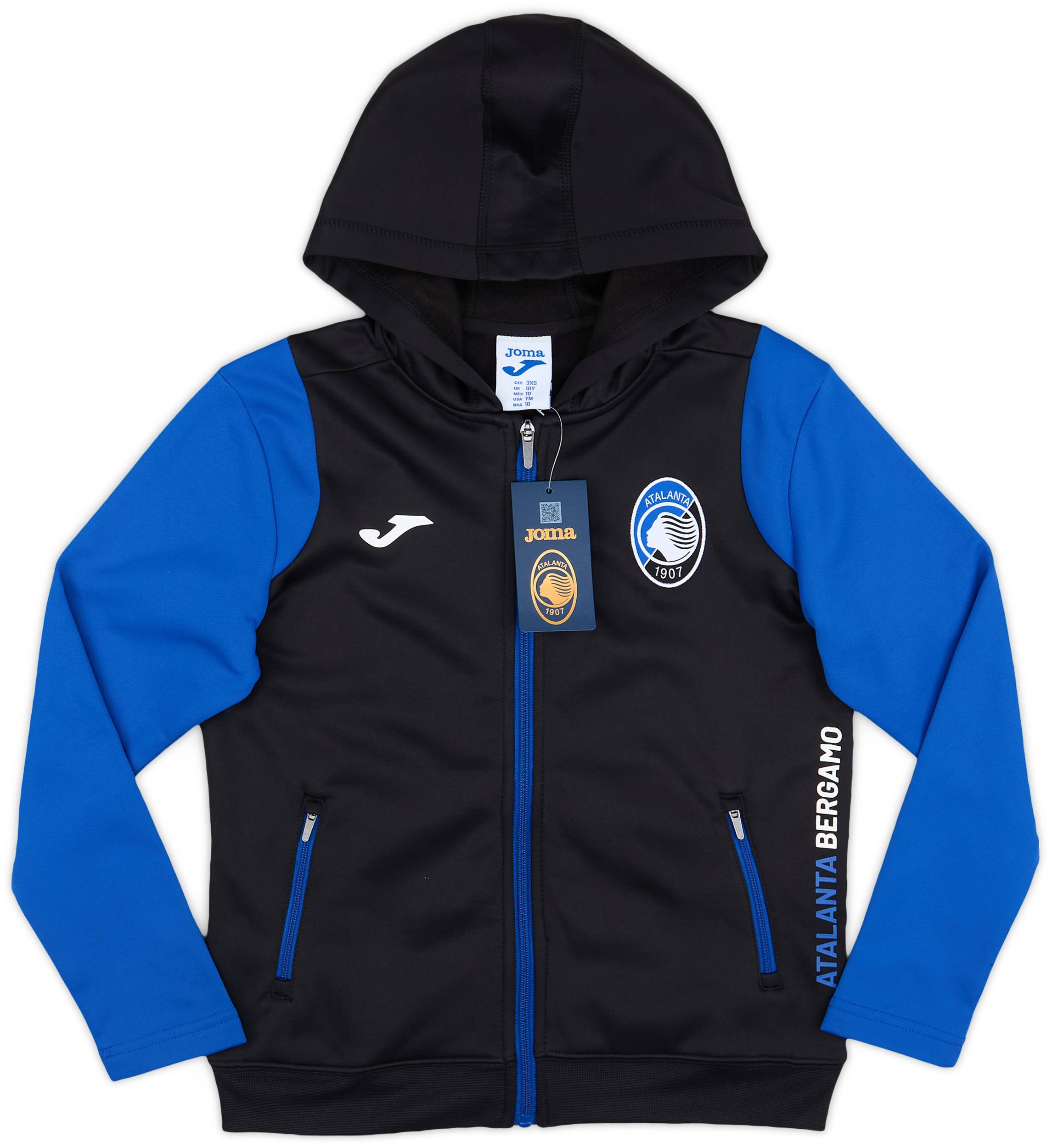 2023-24 Atalanta Joma Hooded Jacket (KIDS)