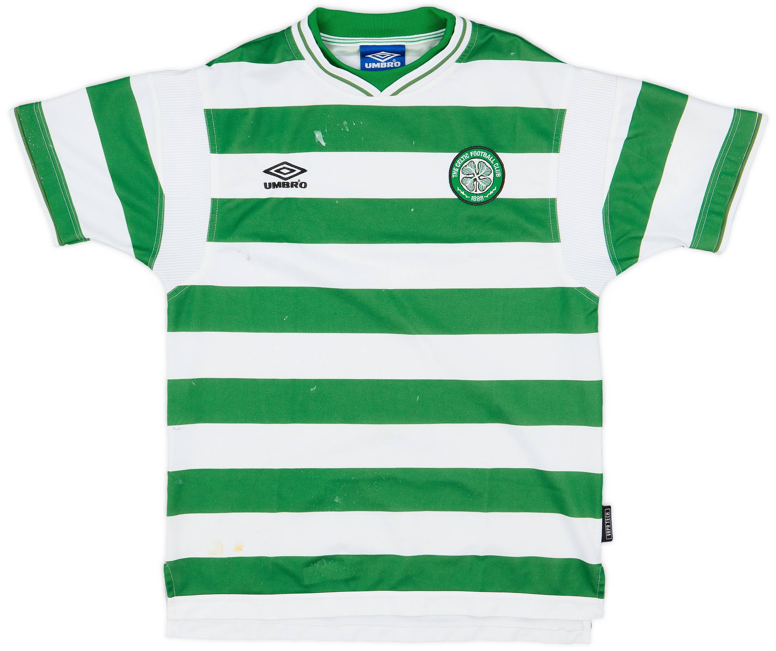 1999 01 Celtic Home Shirt 4 10 M