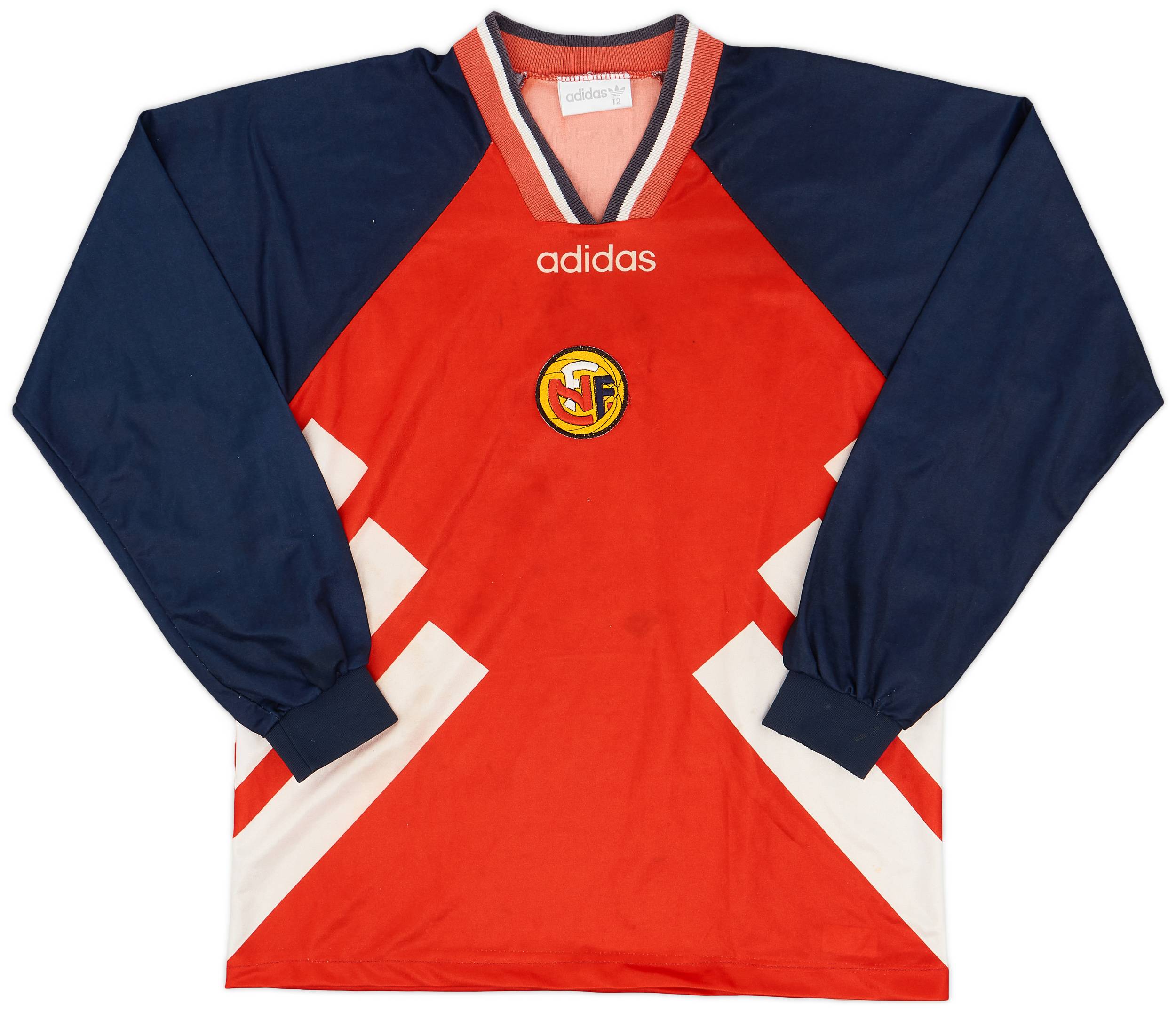1994-96 Norway Home L/S Shirt - 8/10 - (M)