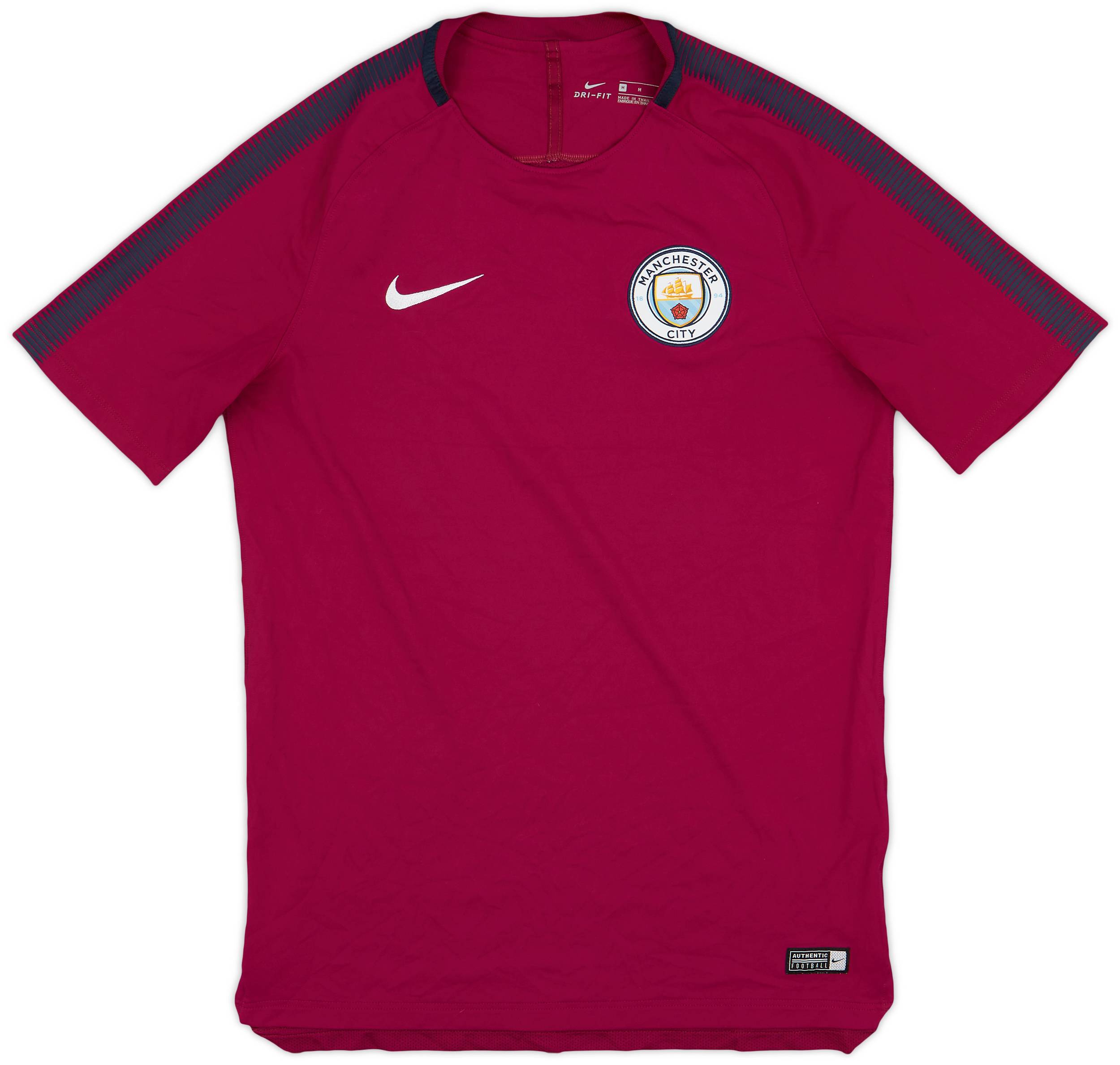 2017-18 Manchester City Nike Training Shirt - 9/10 - (M)