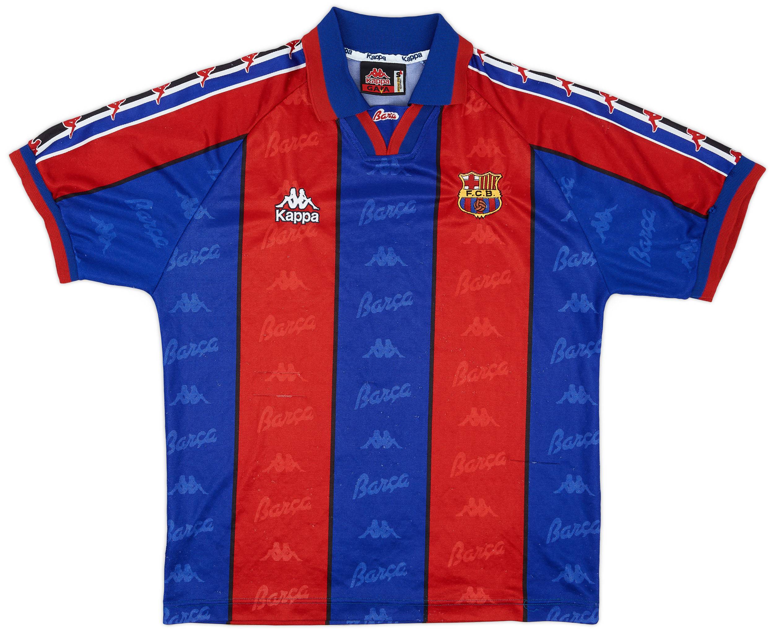 1995-97 Barcelona Home Shirt - 5/10 - (S)