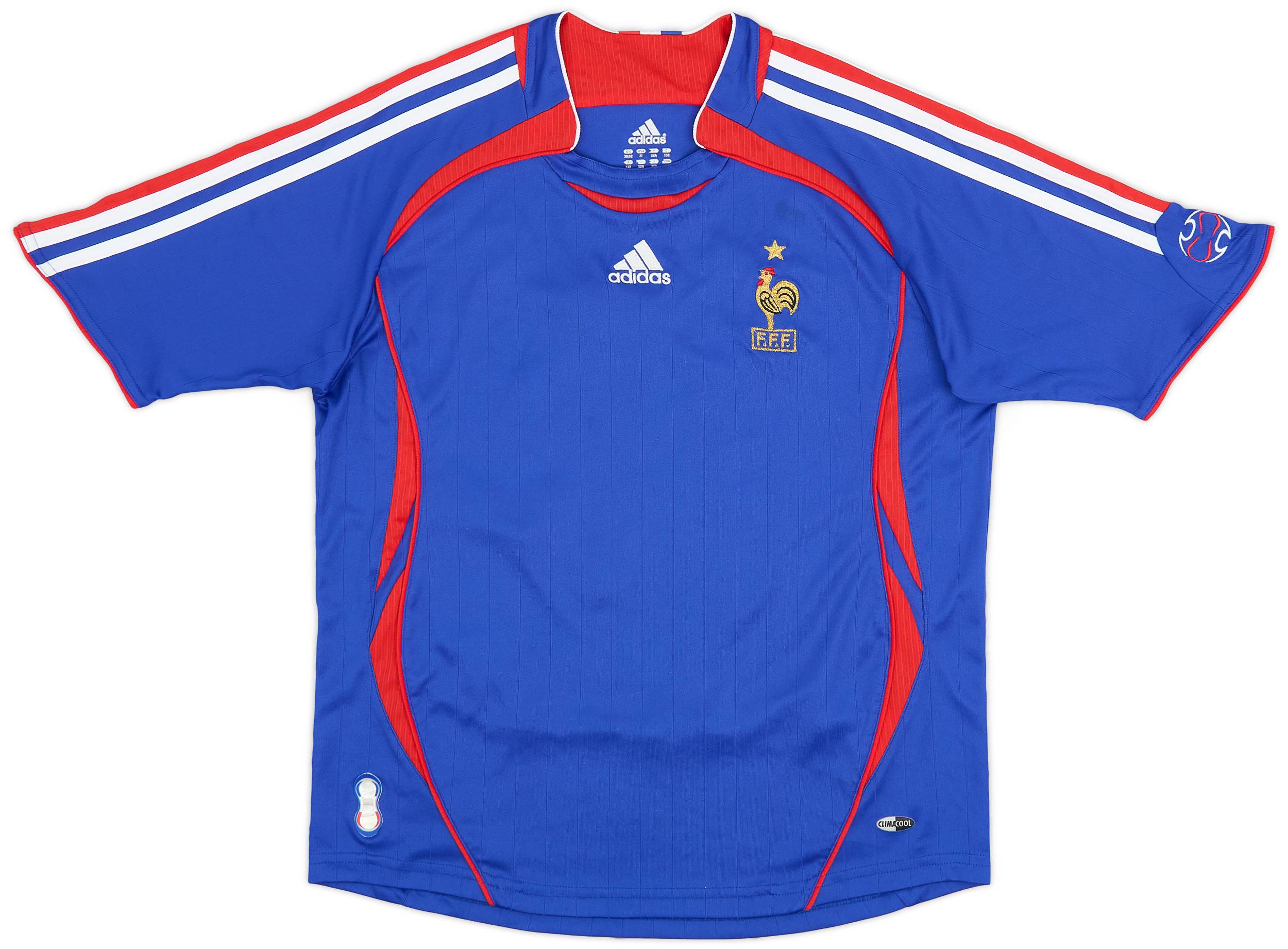 2006-07 France Home Shirt Zidane #10 - 8/10 - (M.Boys)