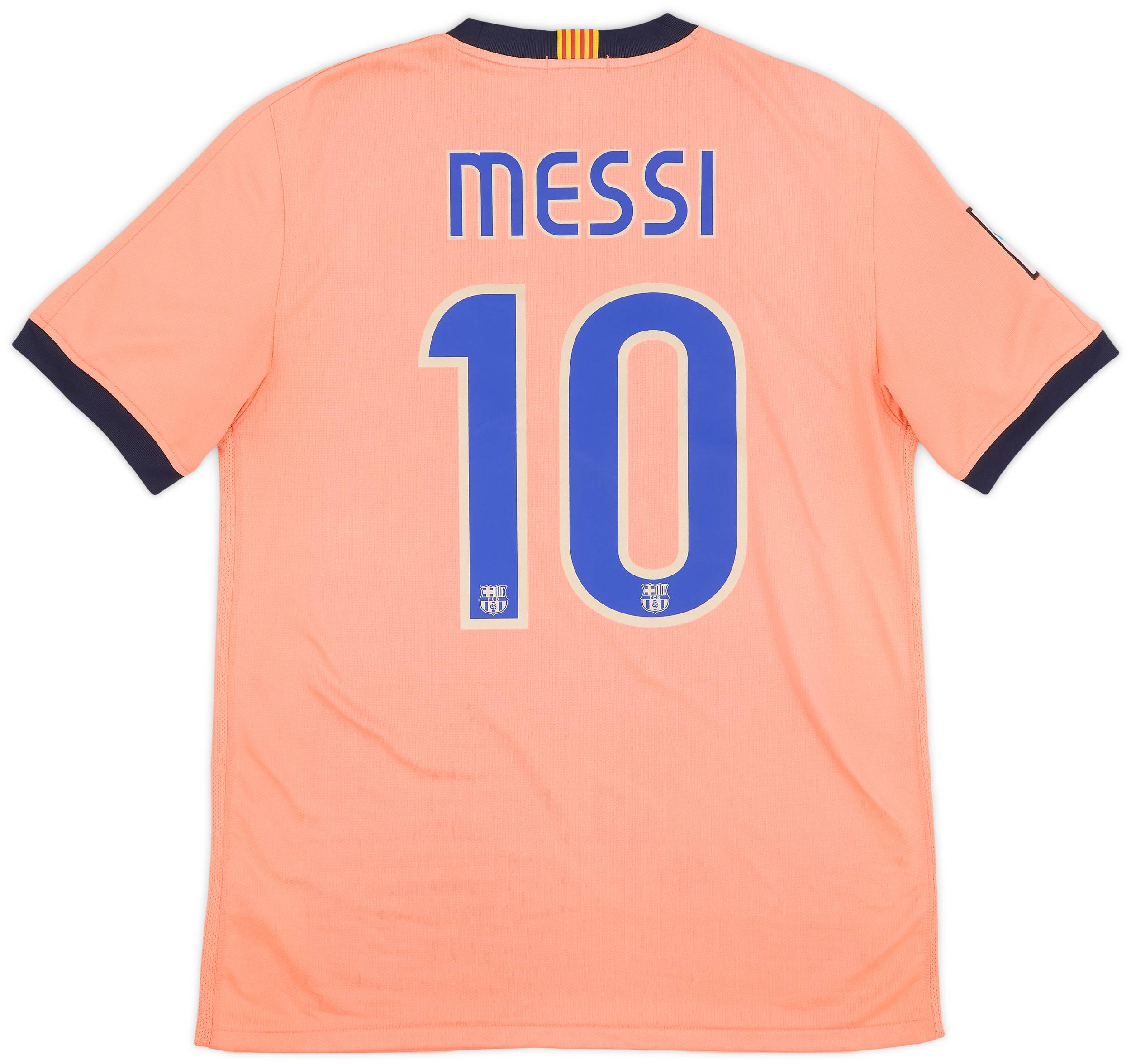 2009-10 Barcelona Away Shirt Messi #10 - 6/10 - (M)