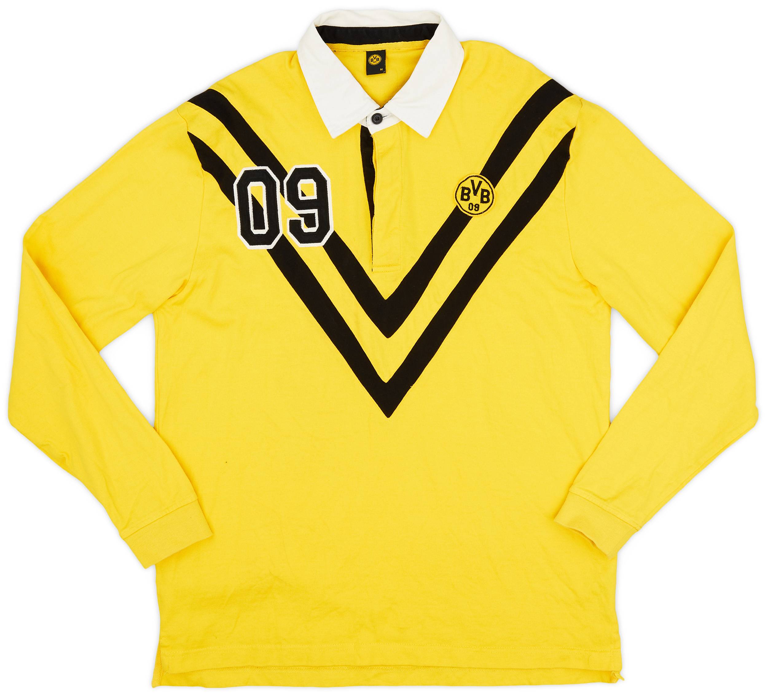 2010s Borussia Dortmund Rugby Polo L/S Shirt - 9/10 - (M)
