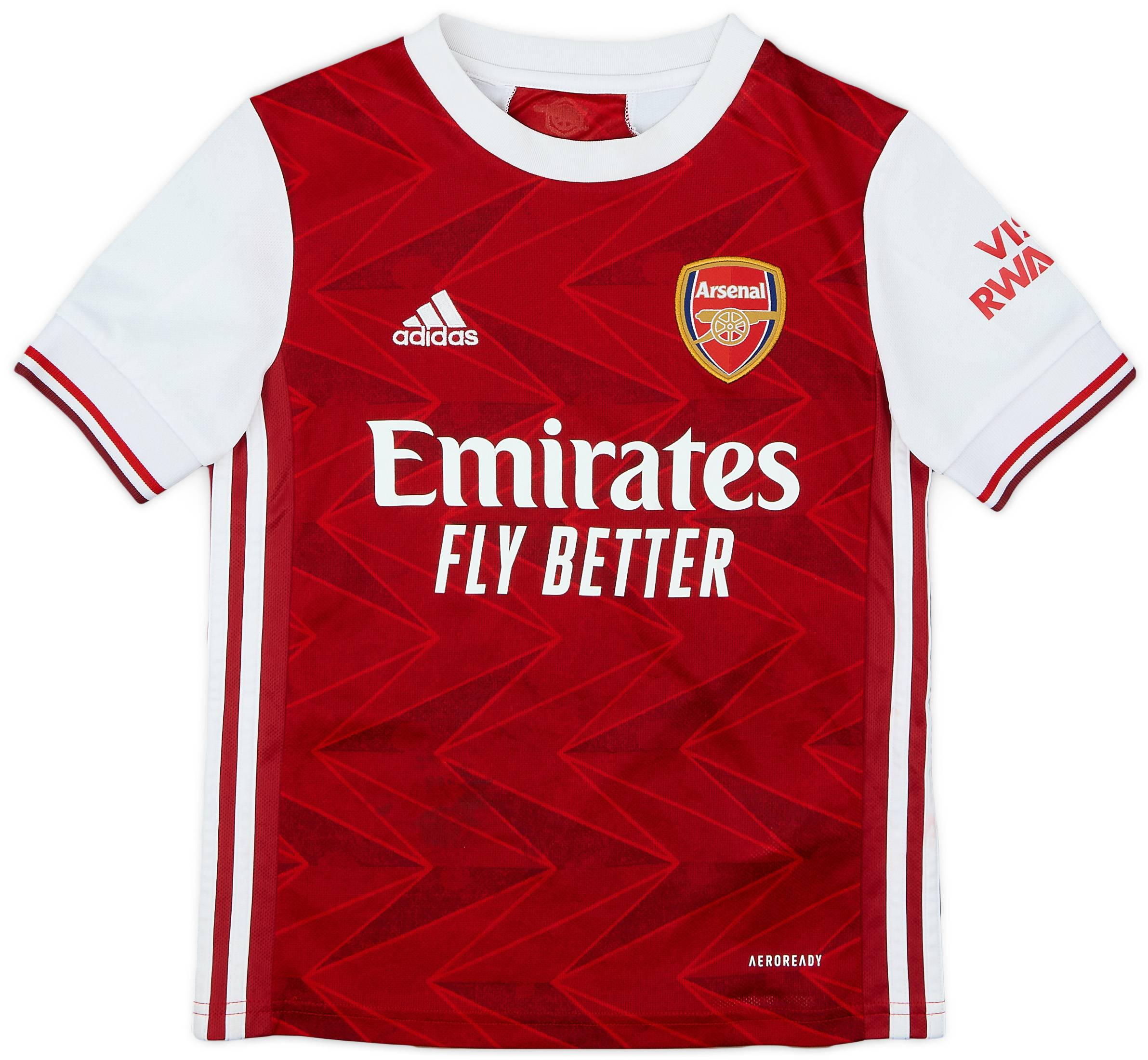 2020-21 Arsenal Home Shirt - 6/10 - (S.Boys)