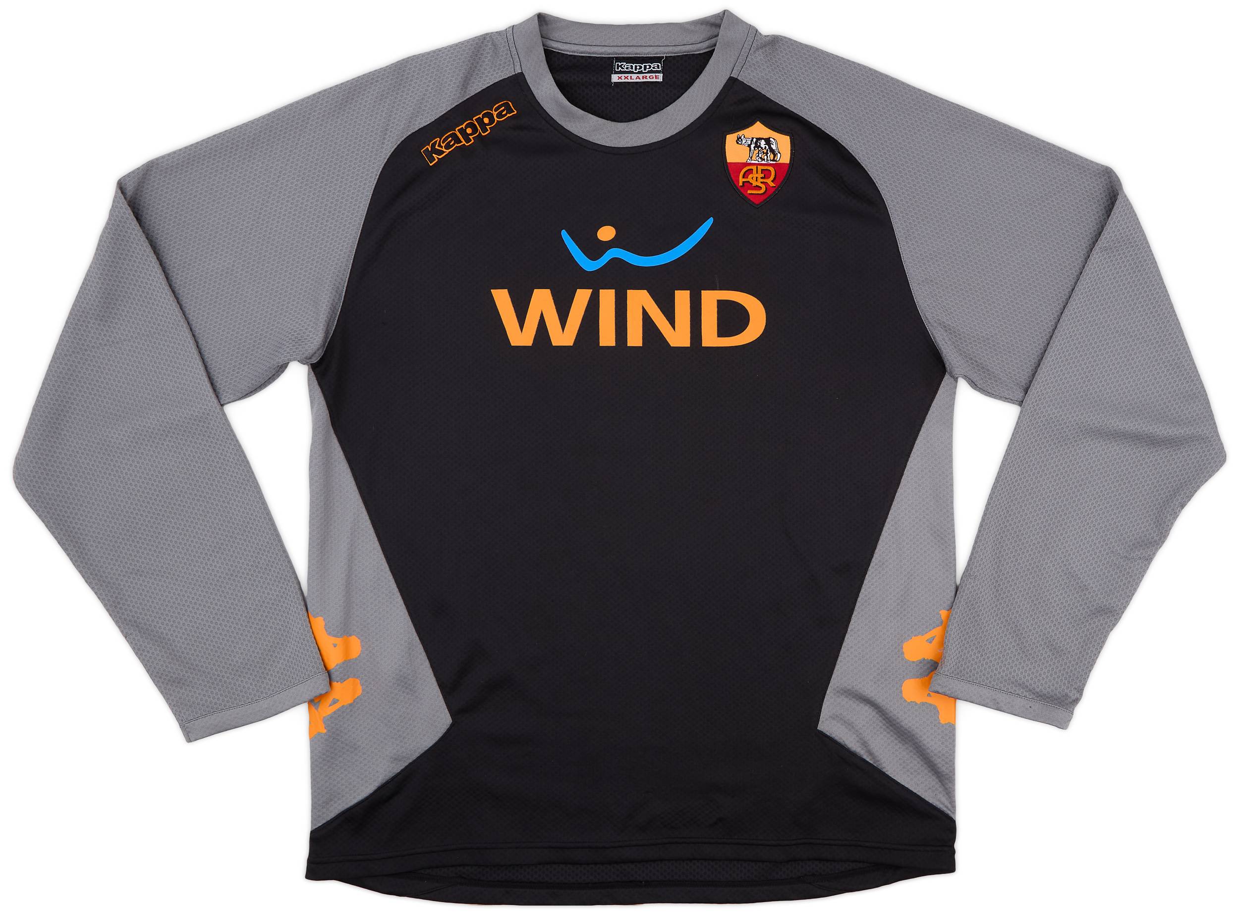 2011-12 Roma Kappa Training L/S Shirt - 8/10 - (XXL)
