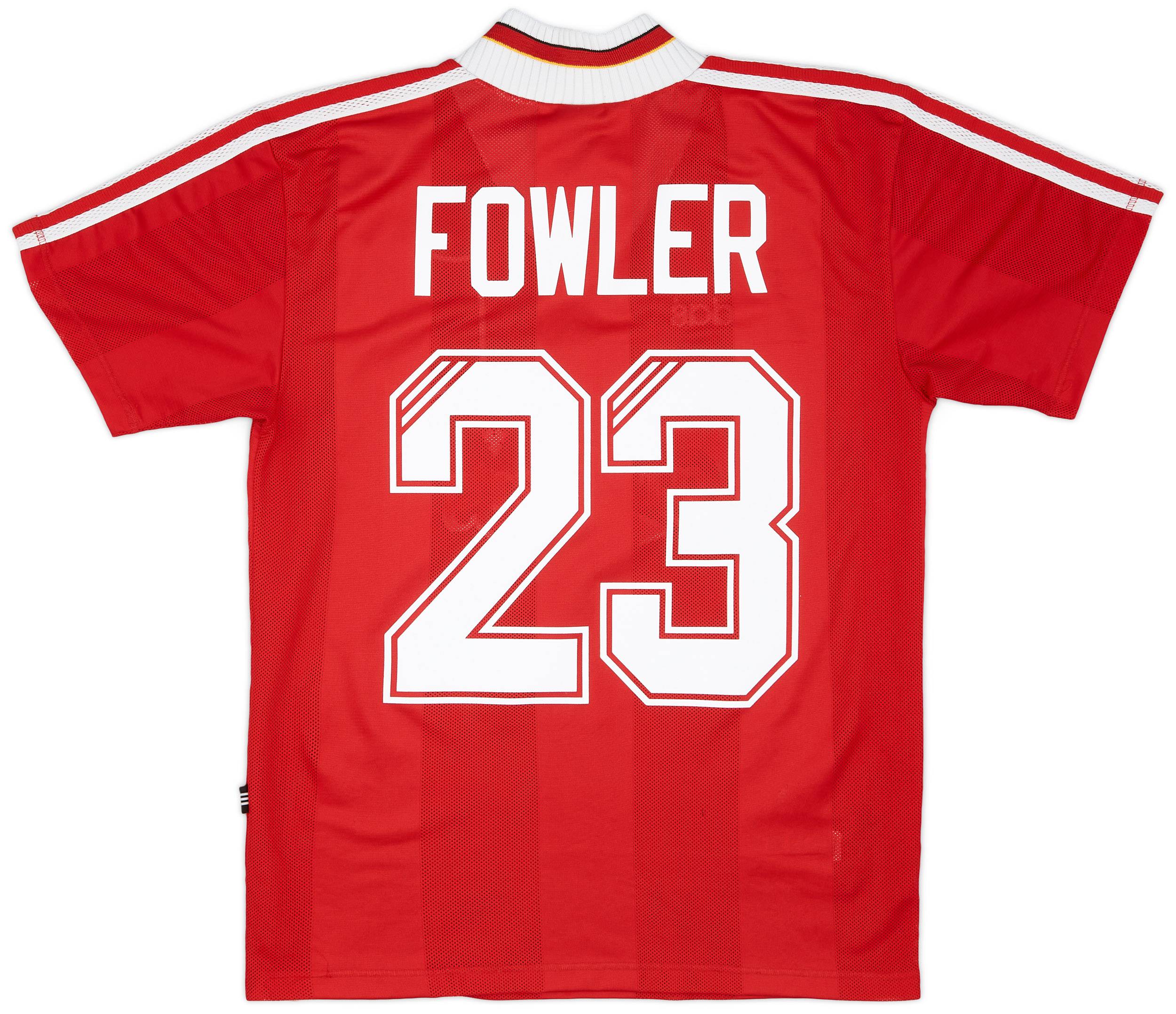 1995-96 Liverpool Home Shirt Fowler #23 - 9/10 - (S)