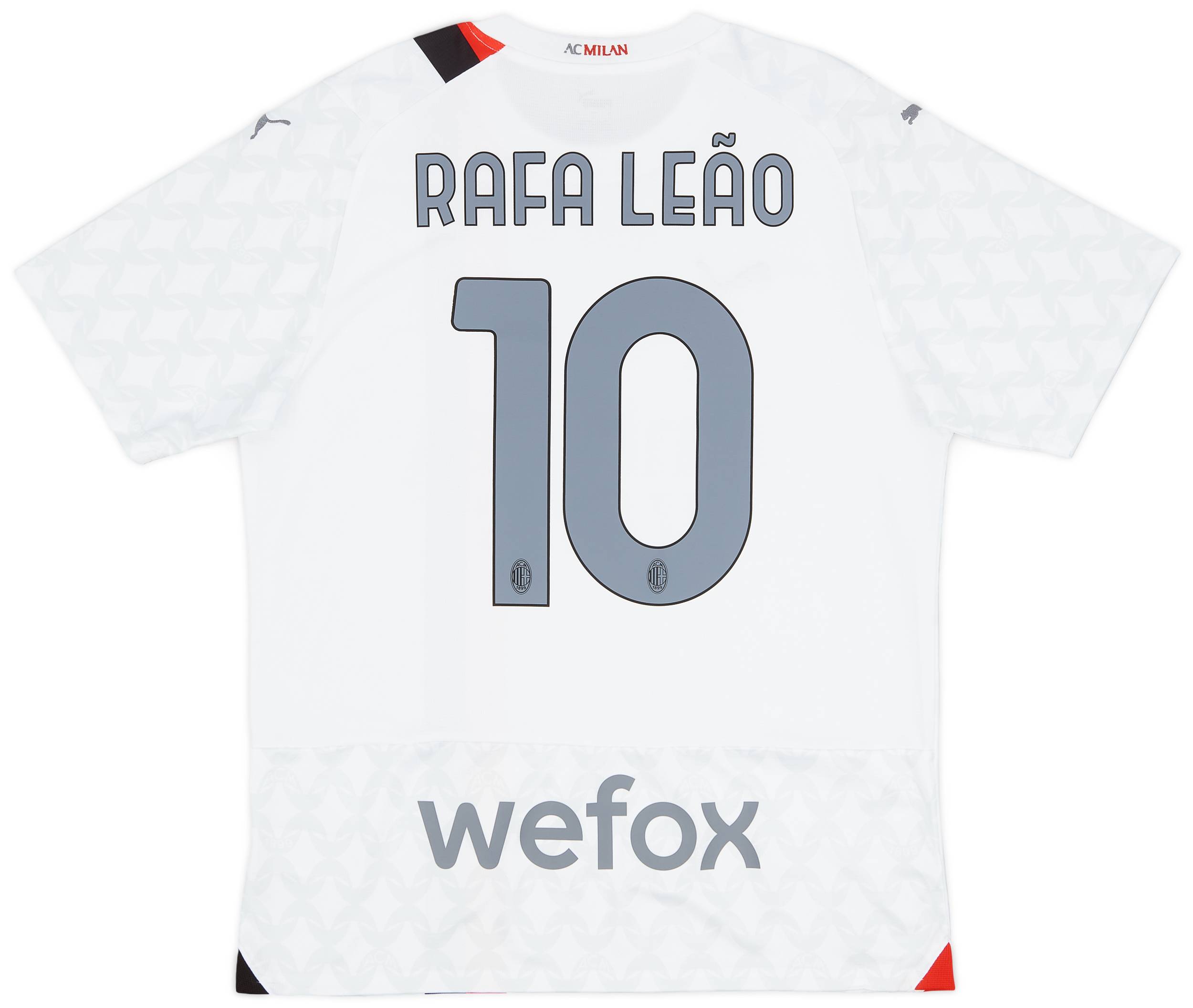 2023-24 AC Milan Away Shirt Rafa Leão #10