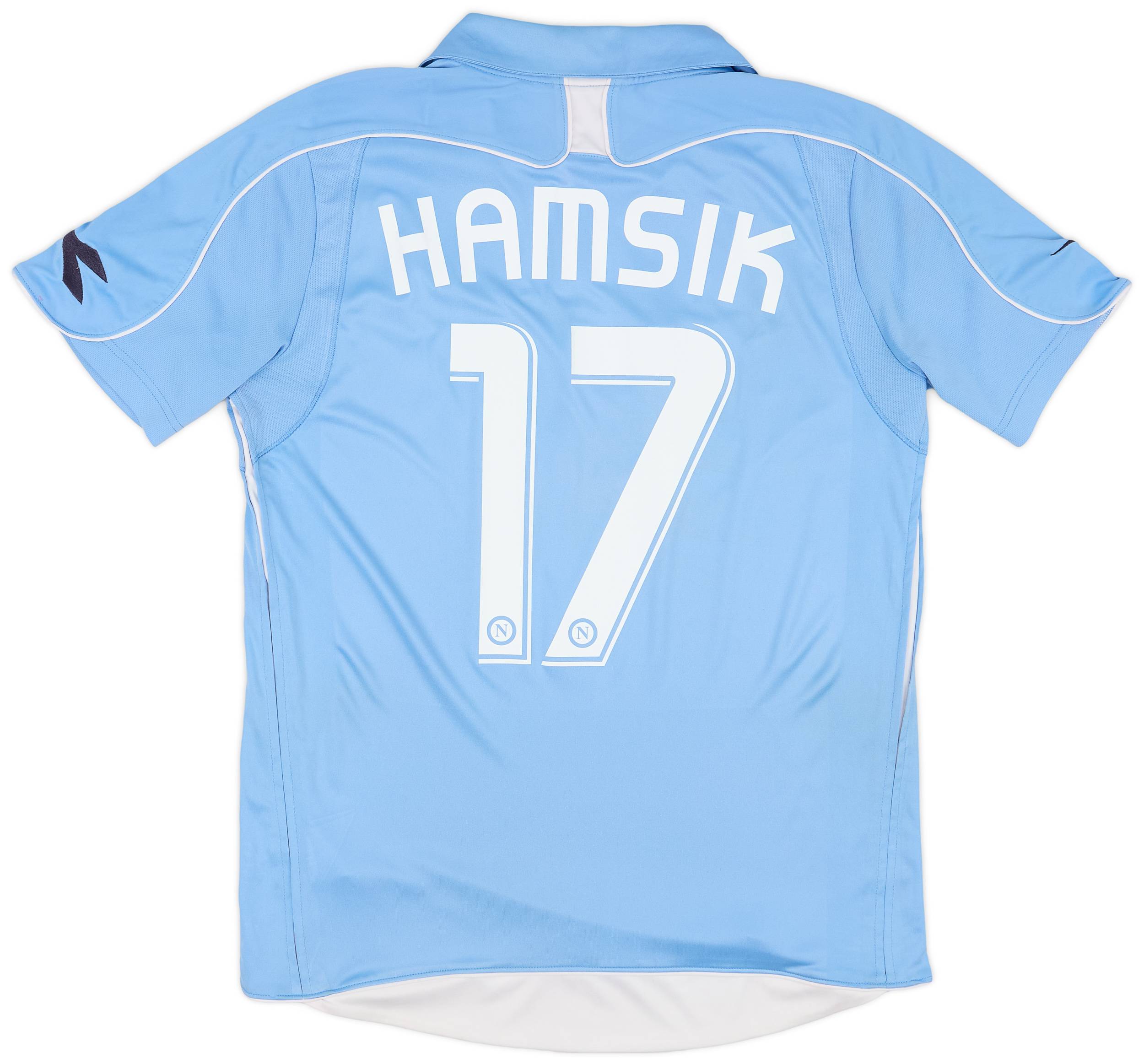 2008-09 Napoli Home Shirt Hamsik #17 - 6/10 - (M)