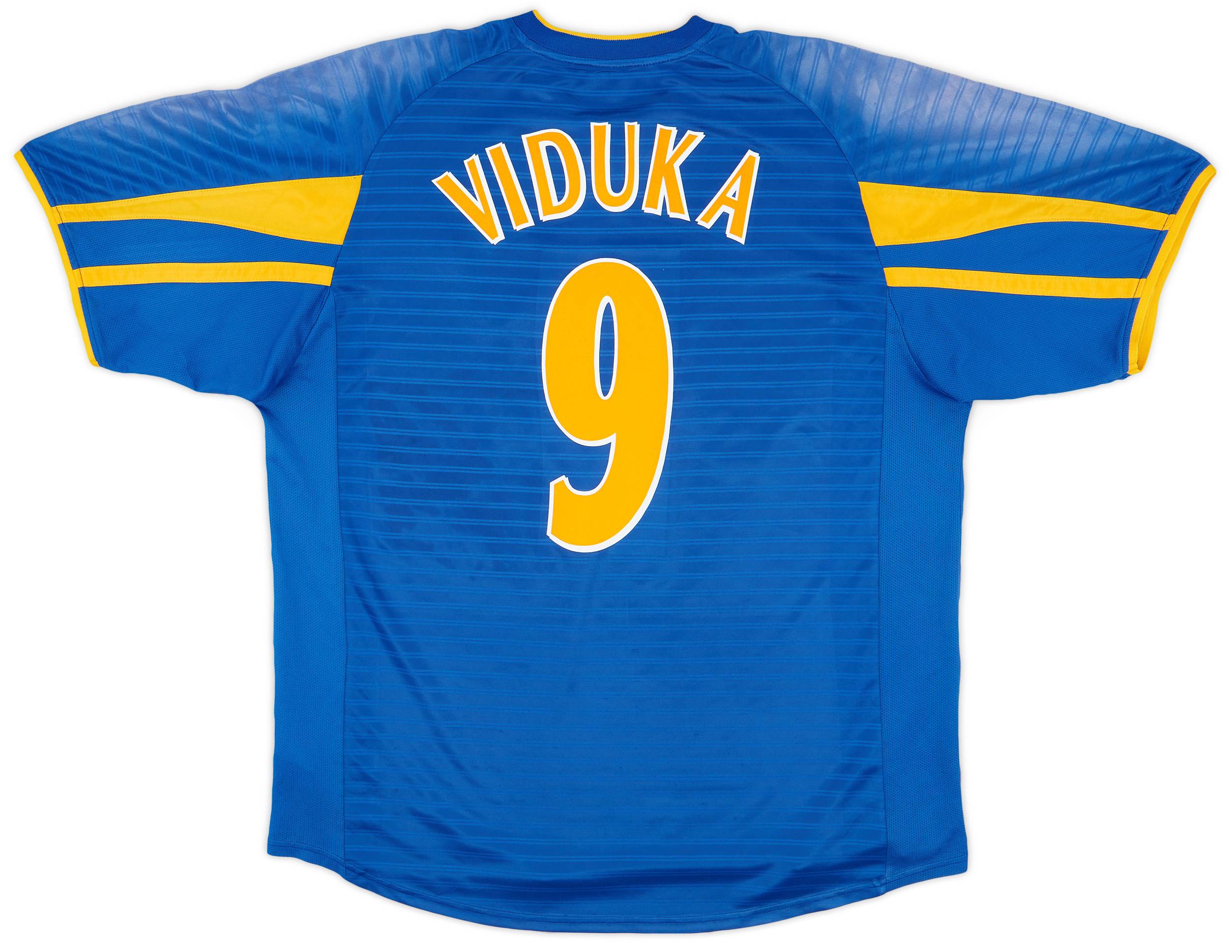 2001-03 Leeds United Away Shirt Viduka #9 - 5/10 - (XL)