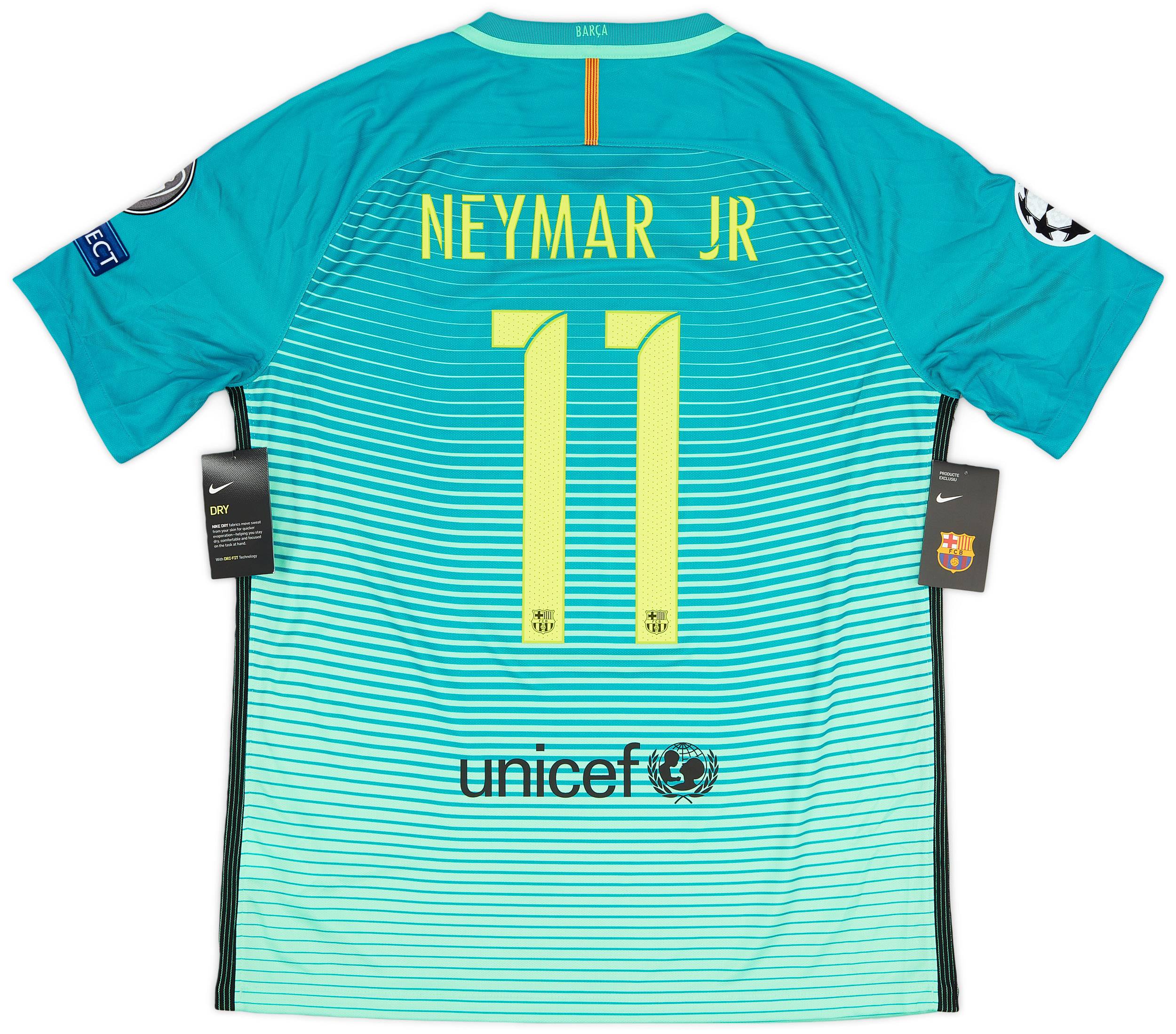 2016 17 Barcelona Third Shirt Neymar Jr 11