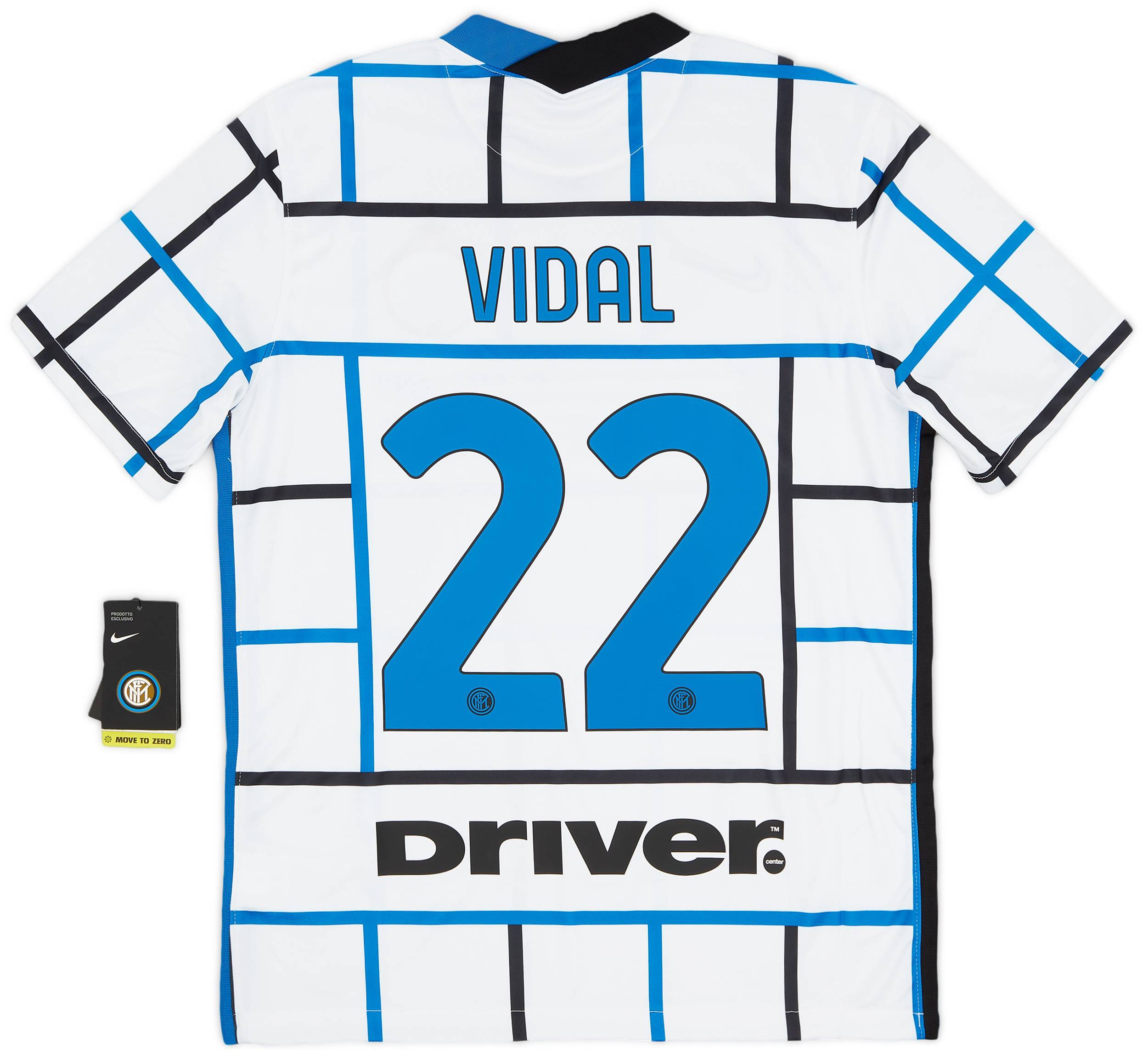 2020-21 Inter Milan Away Shirt Vidal #22