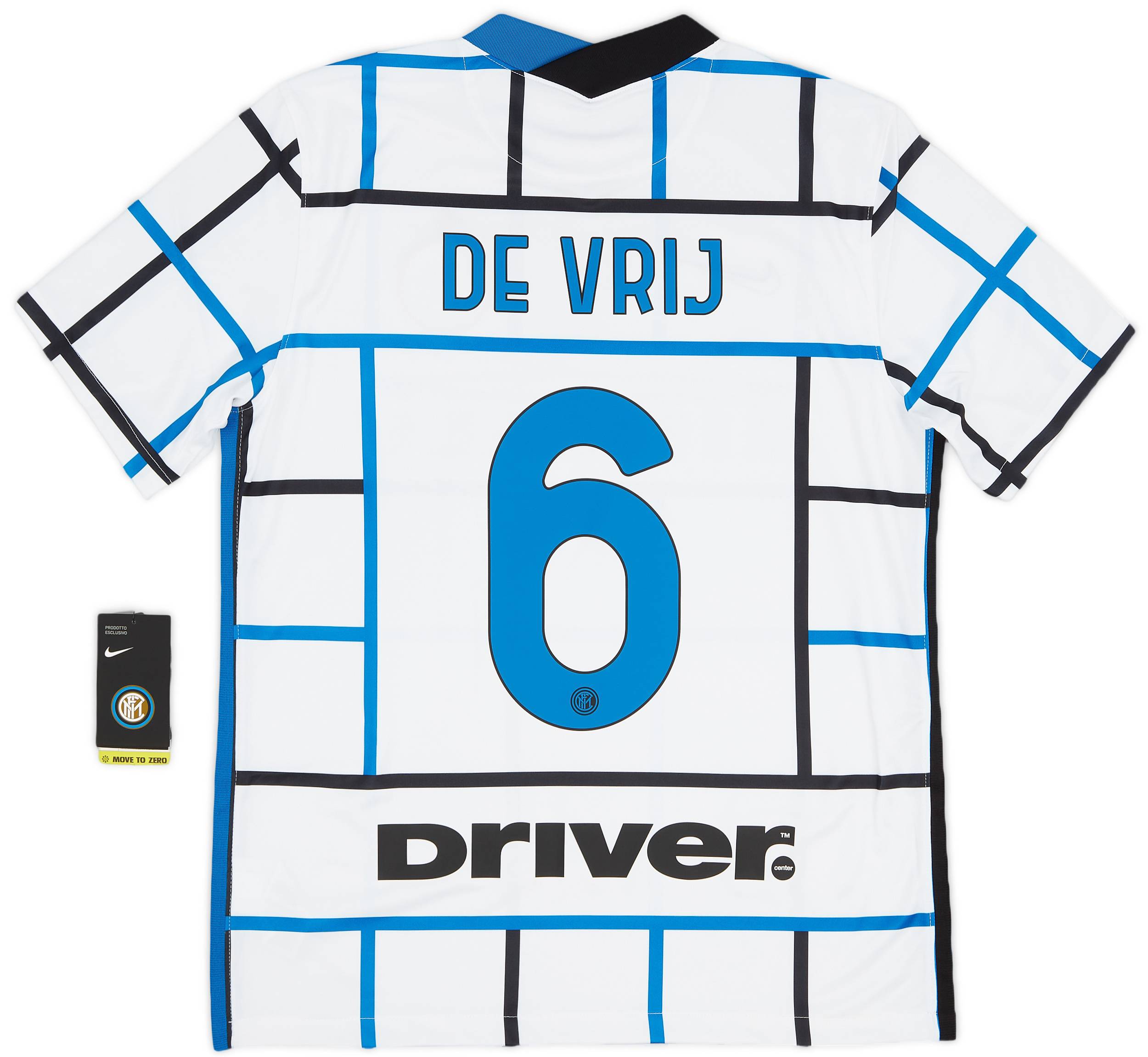 2020-21 Inter Milan Away Shirt De Vrij #6