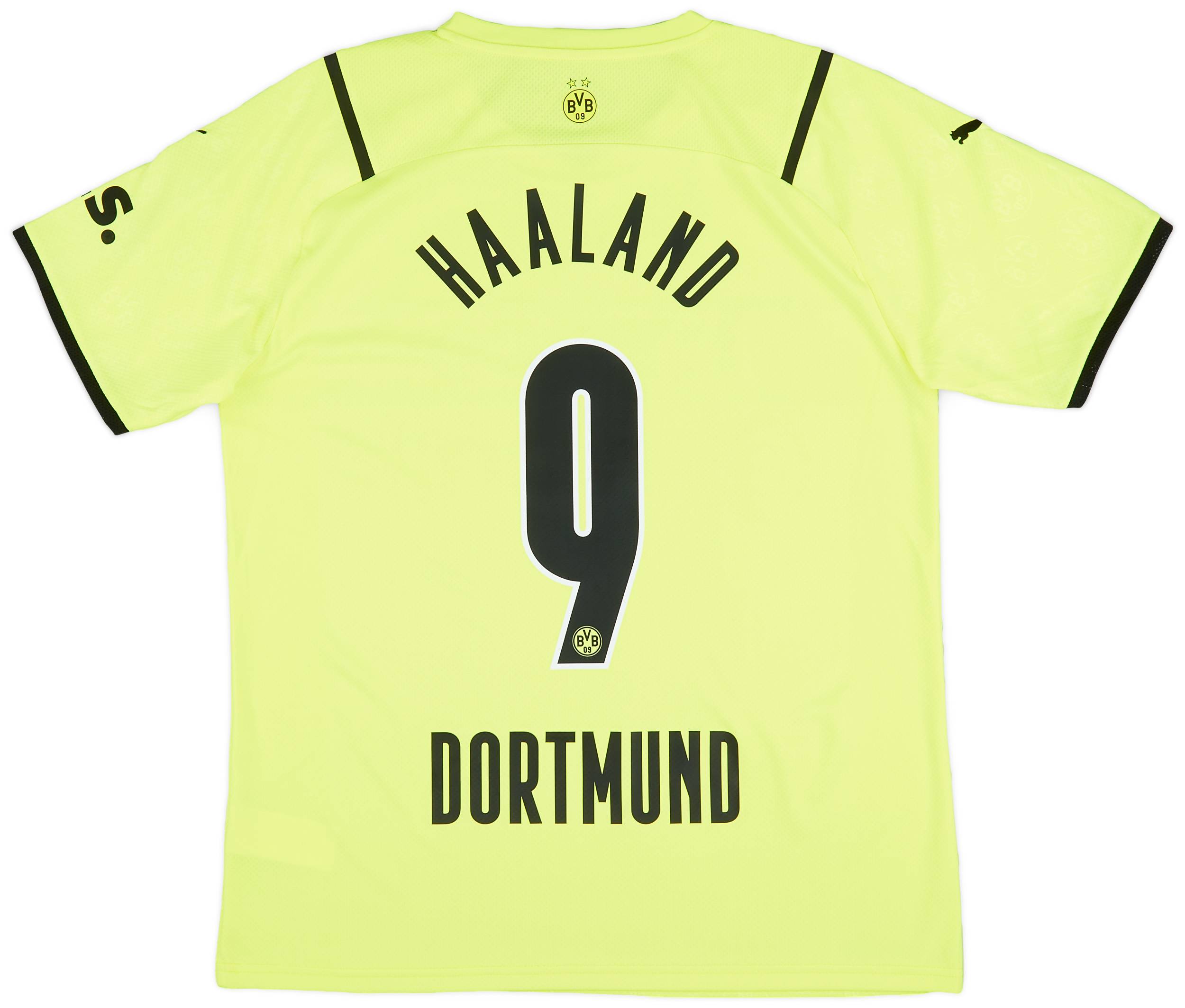 2021-22 Borussia Dortmund European Home Shirt Haaland #9