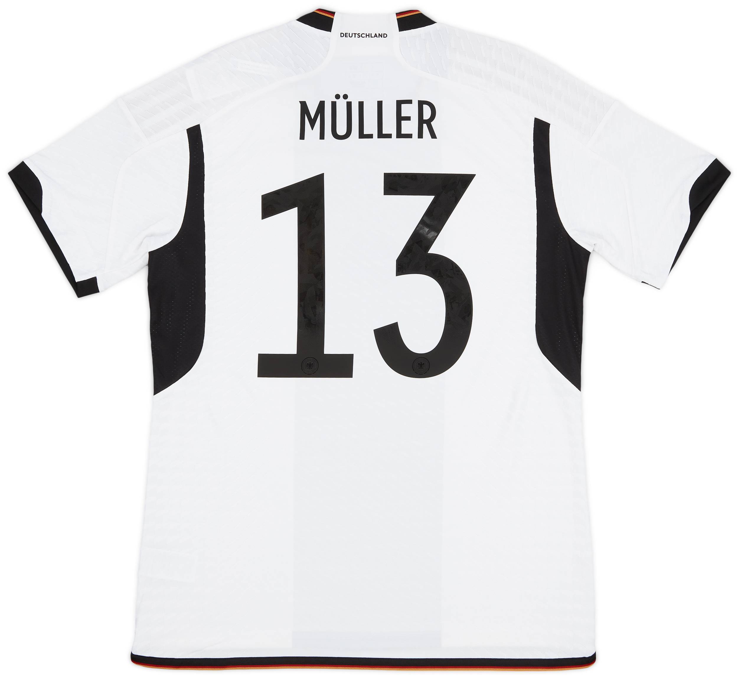 2022-23 Germany Authentic Home Shirt Muller #13