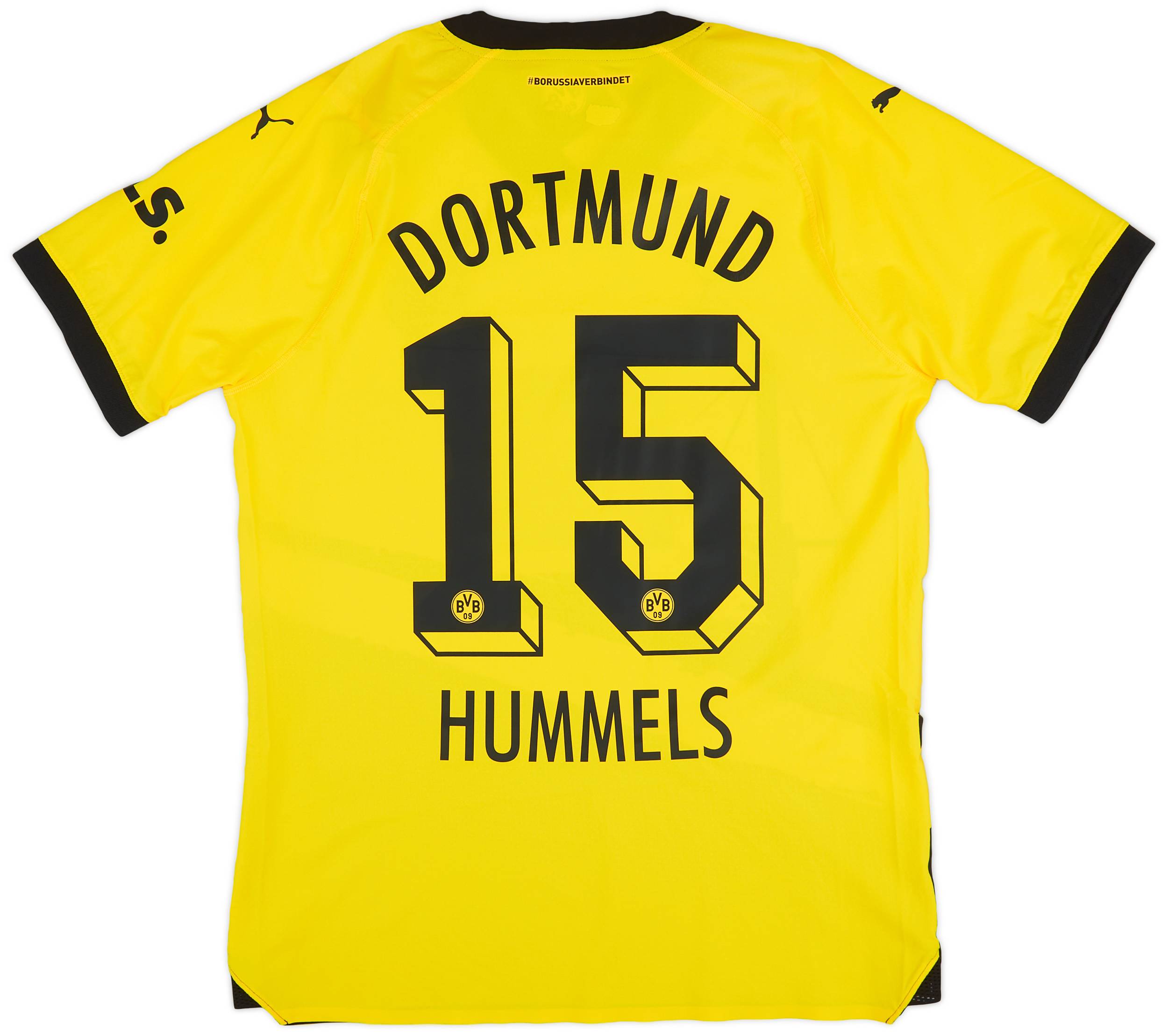 2023-24 Borussia Dortmund Authentic Home Shirt Hummels #15