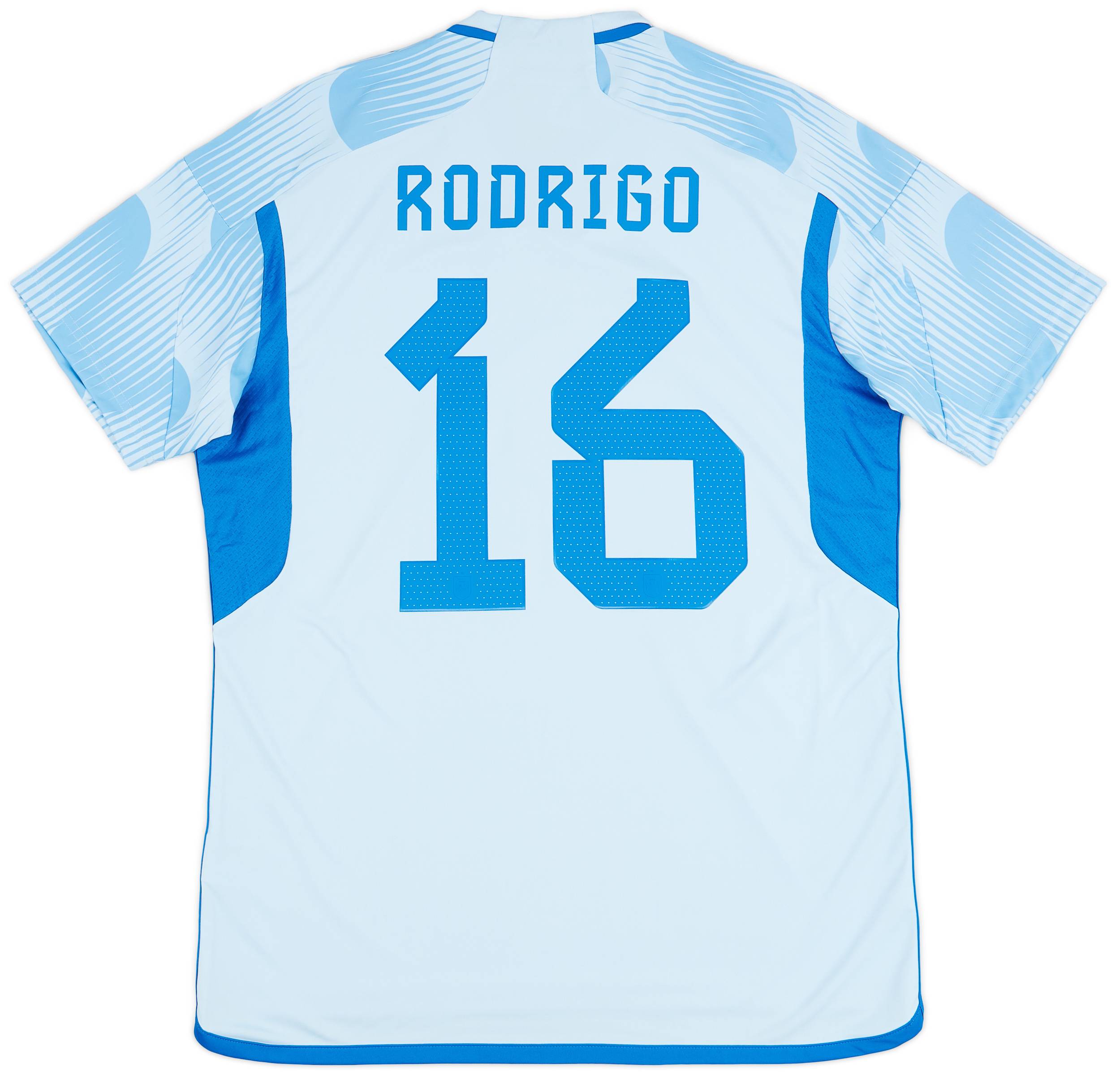 スペイン代表 RODRIGO 16番 シャツ SPAIN Player Issue jersey 2022 #16 RODRIGO World Cup vs