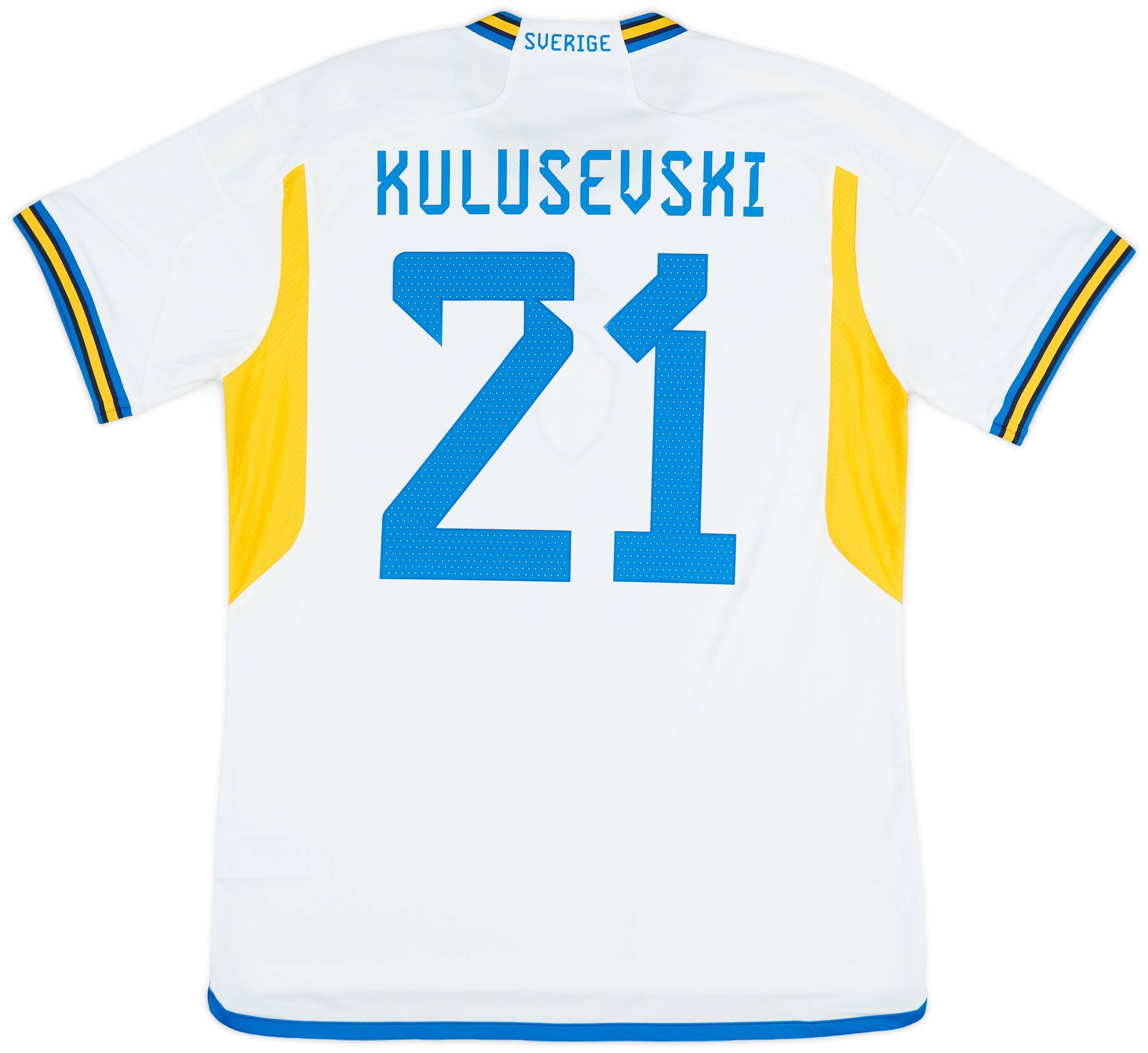 2022-23 Sweden Away Shirt Kulusevski #21