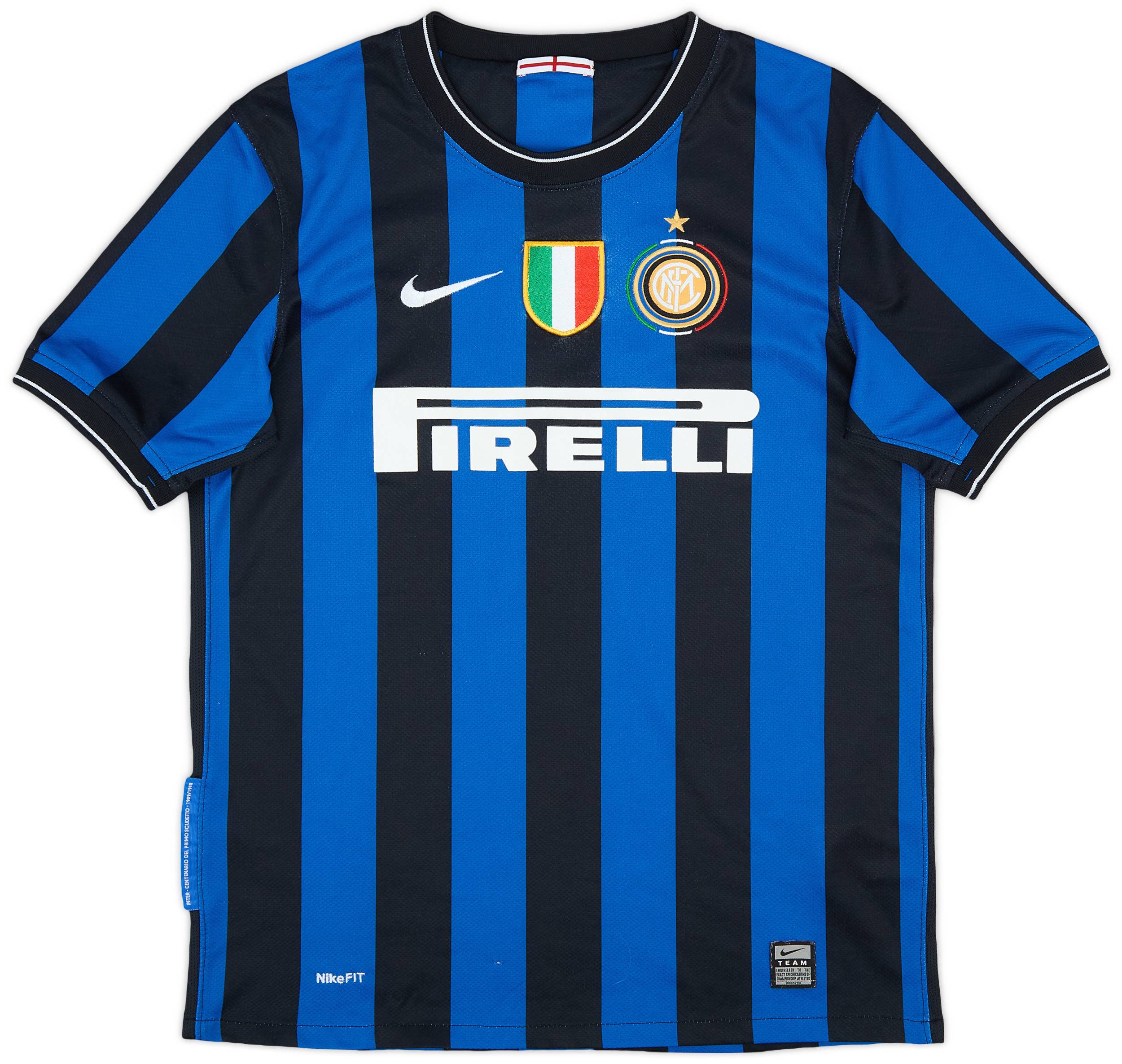 2009 10 Inter Milan Home Shirt 7 10 XL.Boys