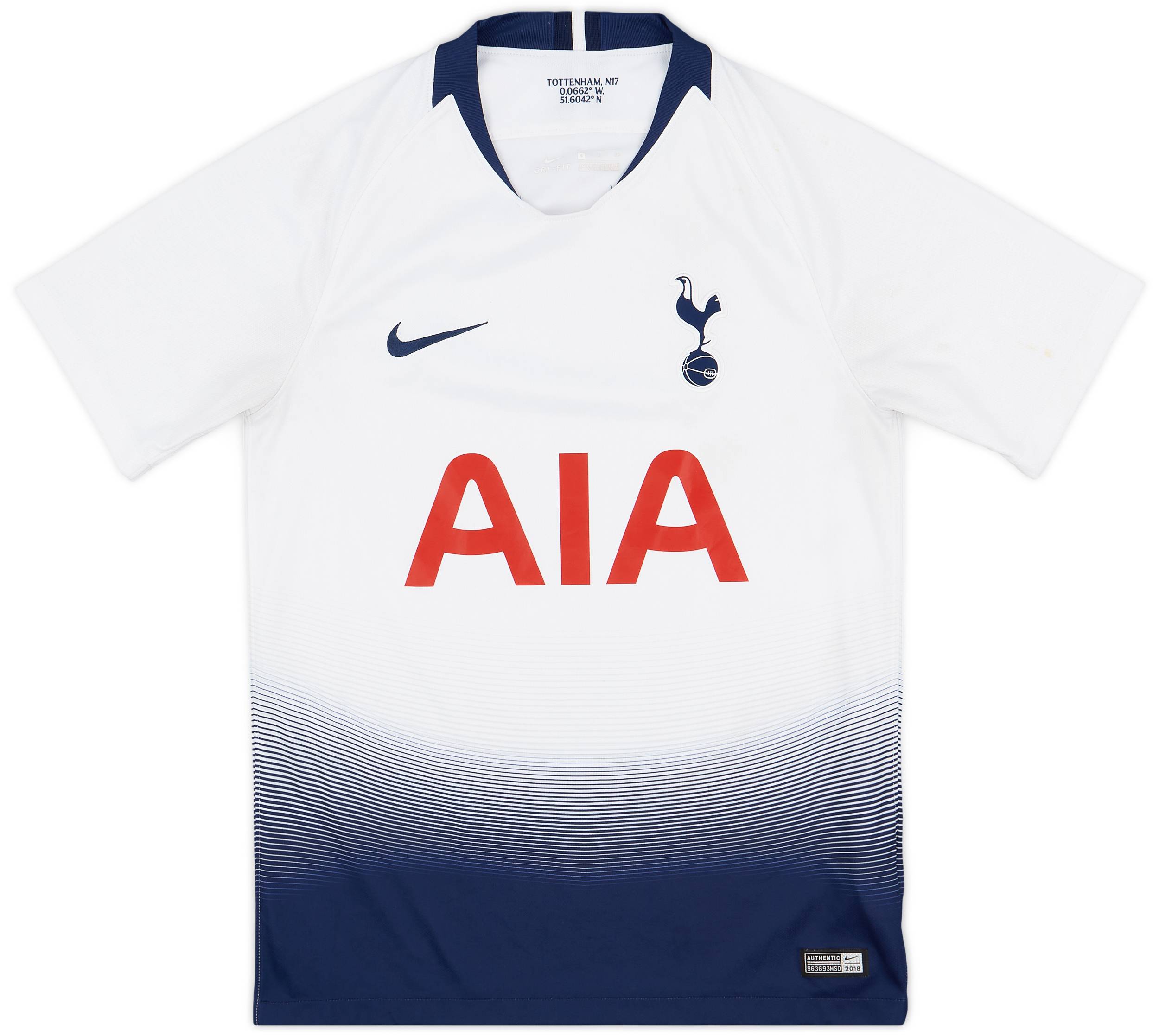 2018-19 Tottenham Home Shirt - 5/10 - (S)