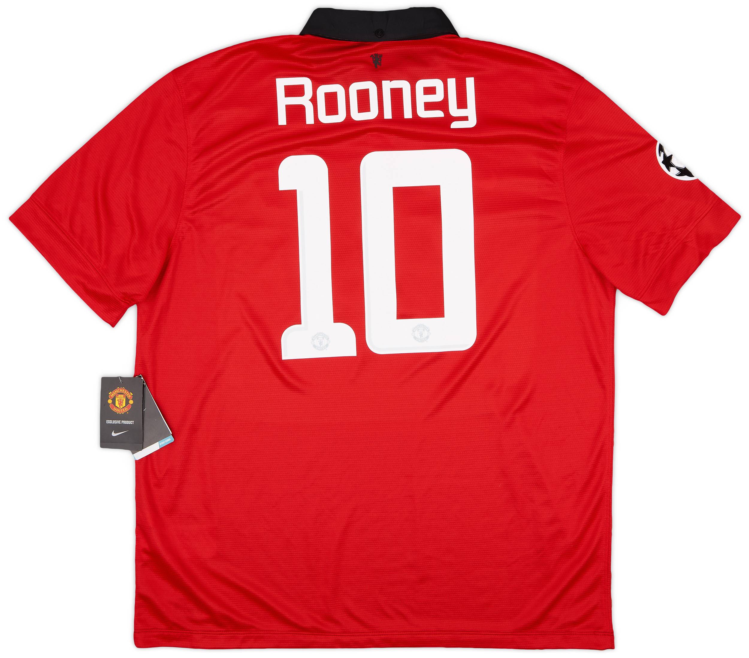 2013-14 Manchester United Home Shirt Rooney #10 (XL)