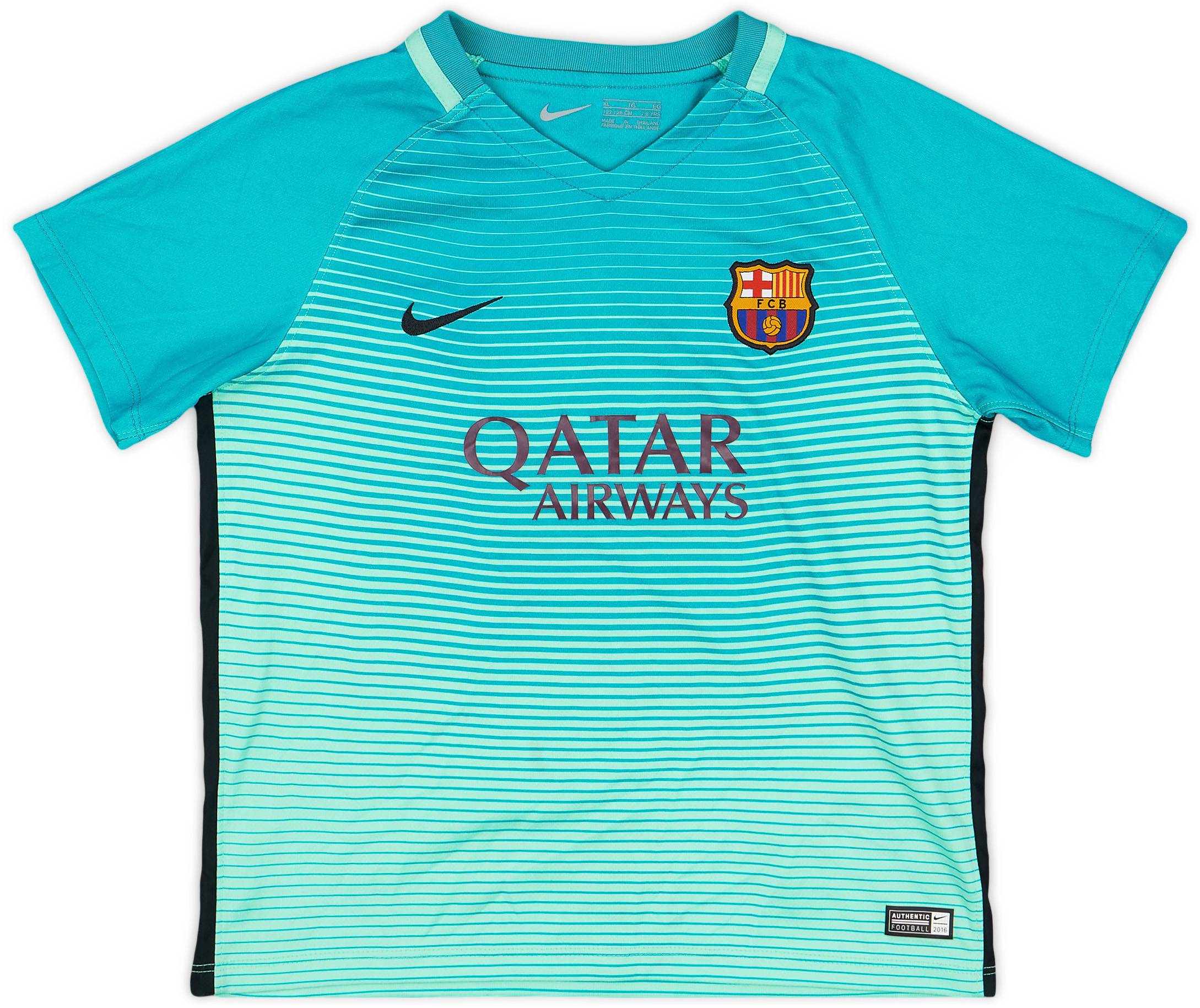 2016-17 Barcelona Third Shirt - 9/10 - (S.Boys)