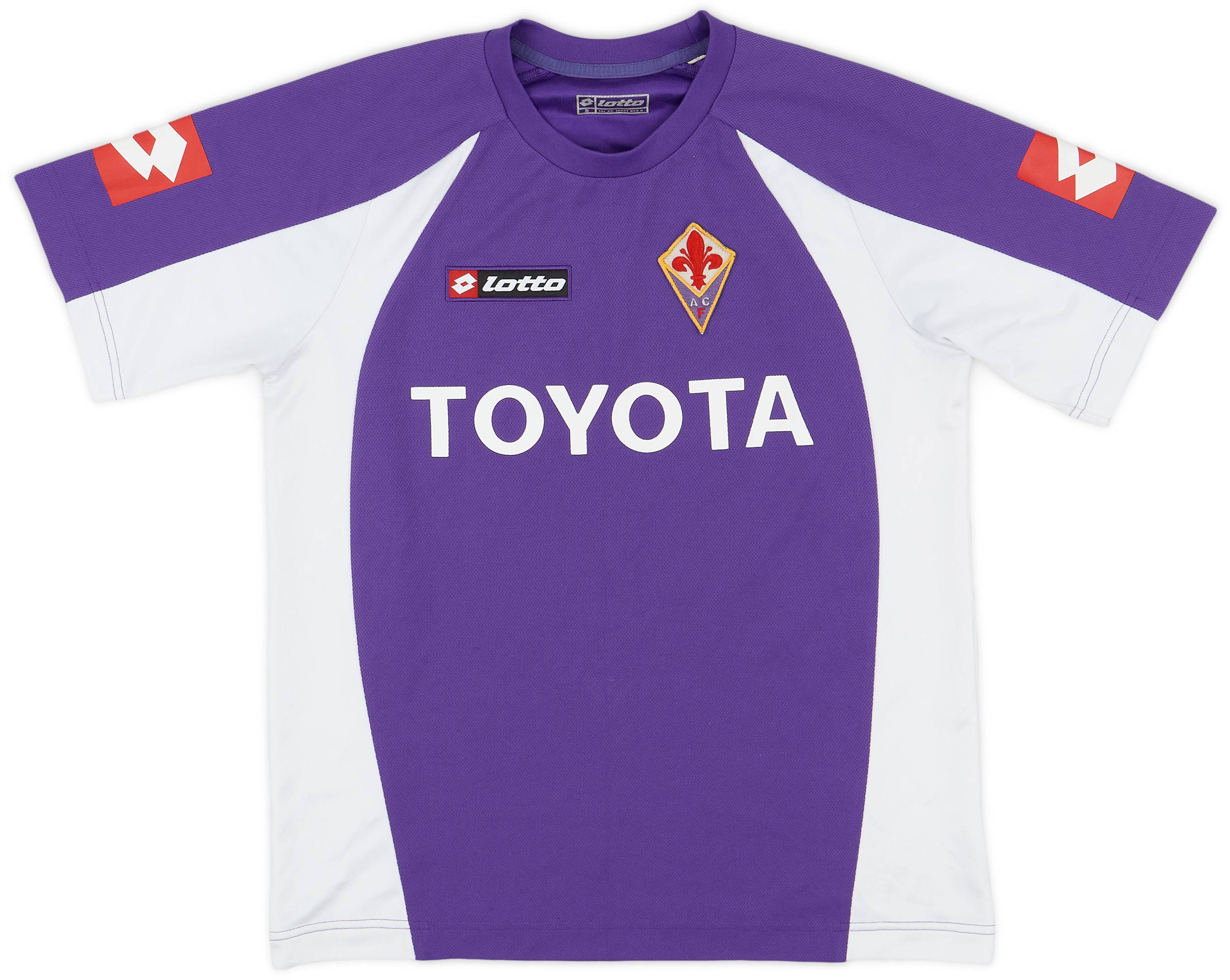 2008-09 Fiorentina Lotto Training Shirt - 7/10 - (S)