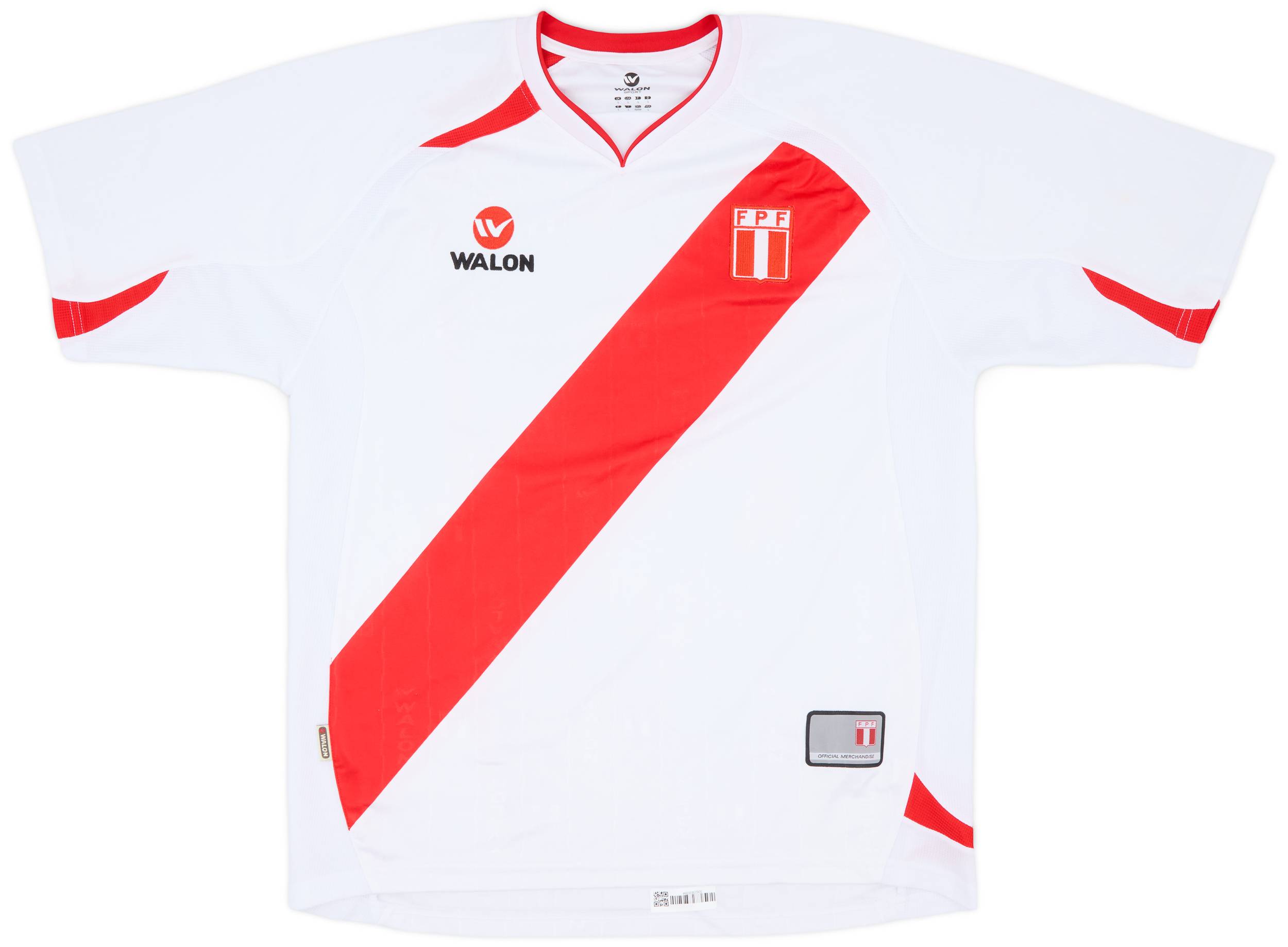 2007-09 Peru Home Shirt - 9/10 - (L)