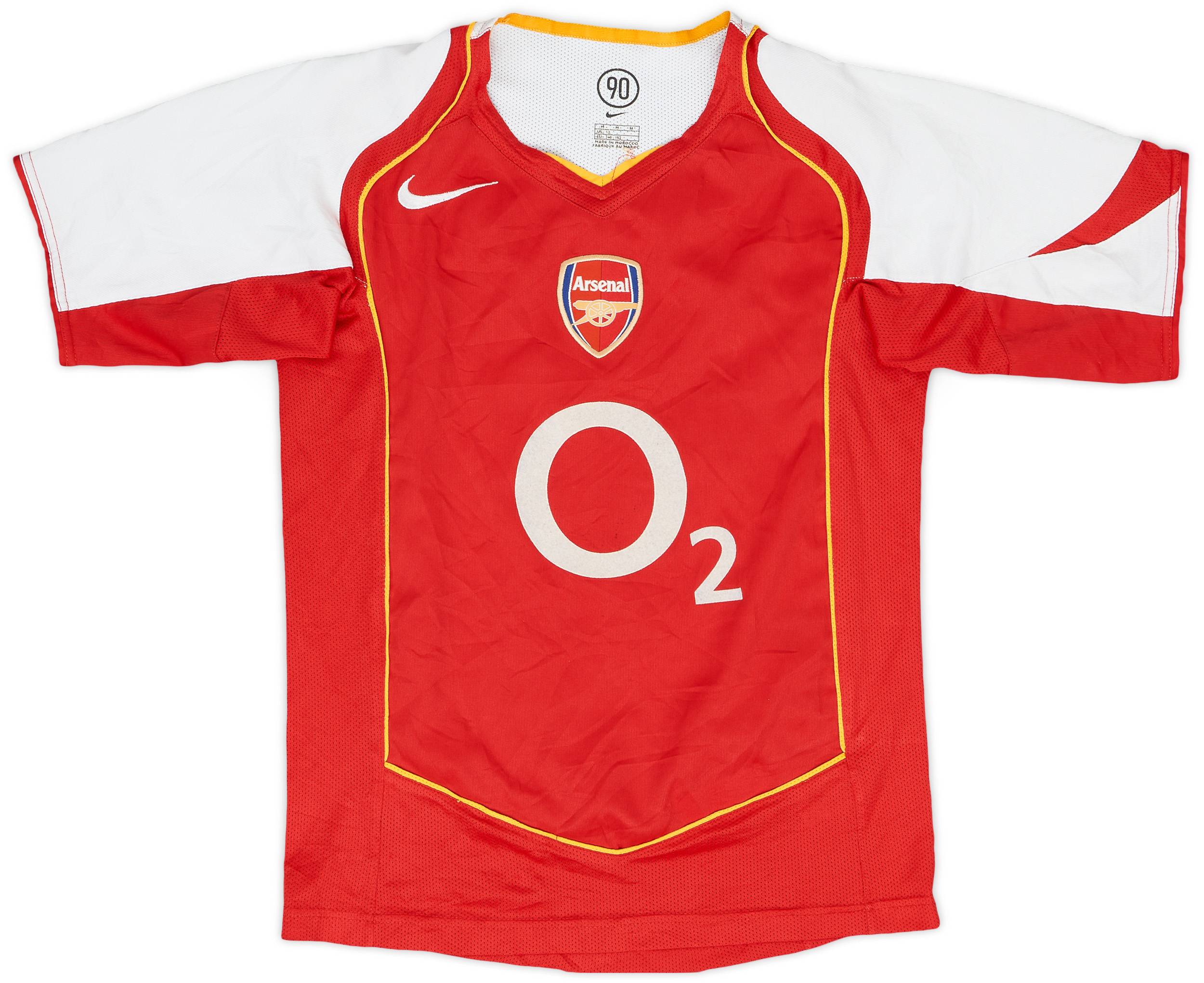 2004-05 Arsenal Home Shirt - 7/10 - (M.Boys)