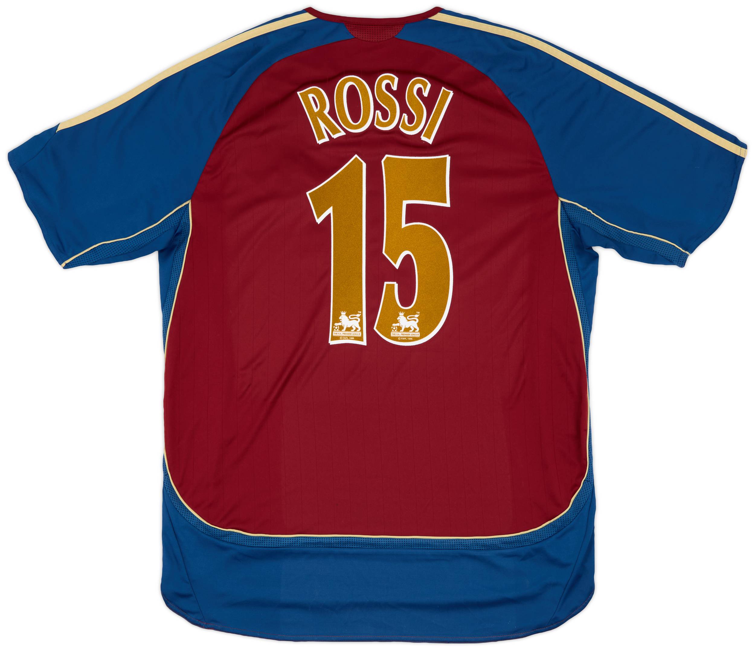 2006-07 Newcastle Away Shirt Rossi #15 - 8/10 - (XL)