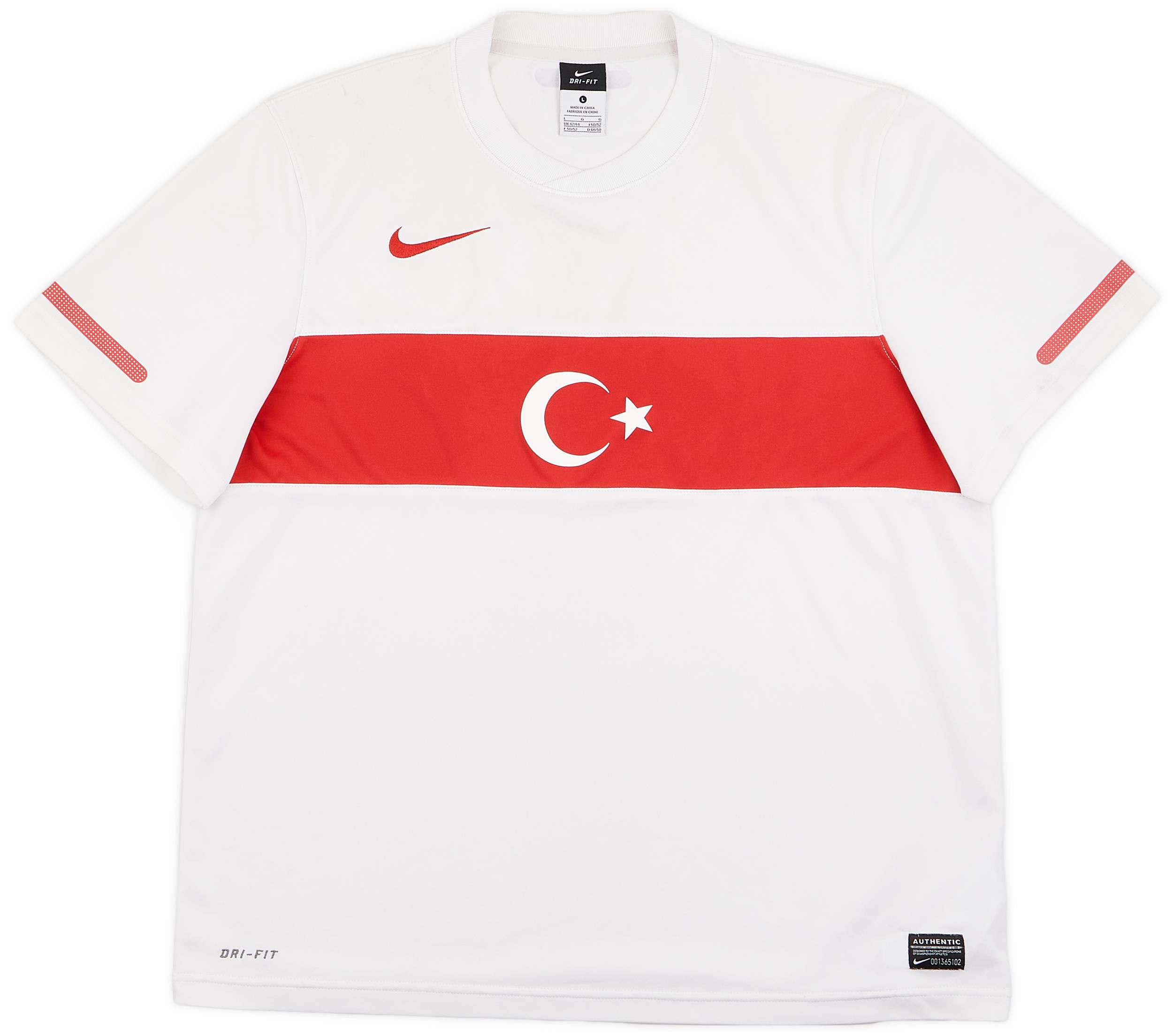 2010-11 Turkey Basic Away Shirt - 5/10 - (L)