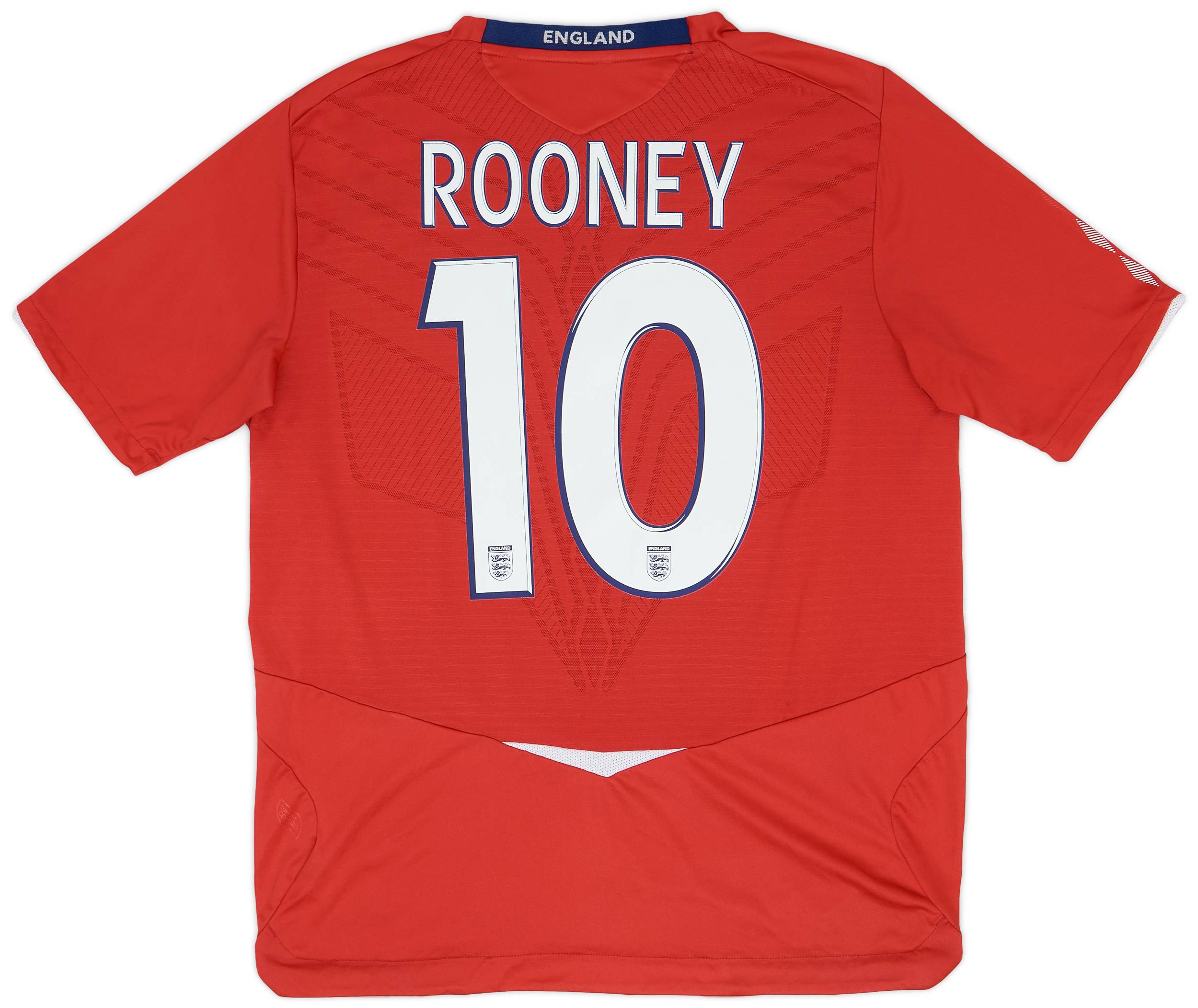 2008-10 England Away Shirt Rooney #9 - 9/10 - (L)