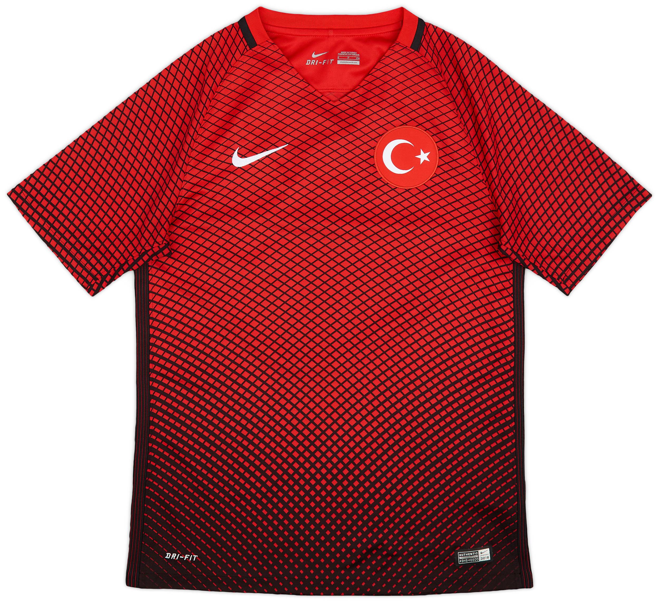 2016-17 Turkey Home Shirt - 9/10 - (S)