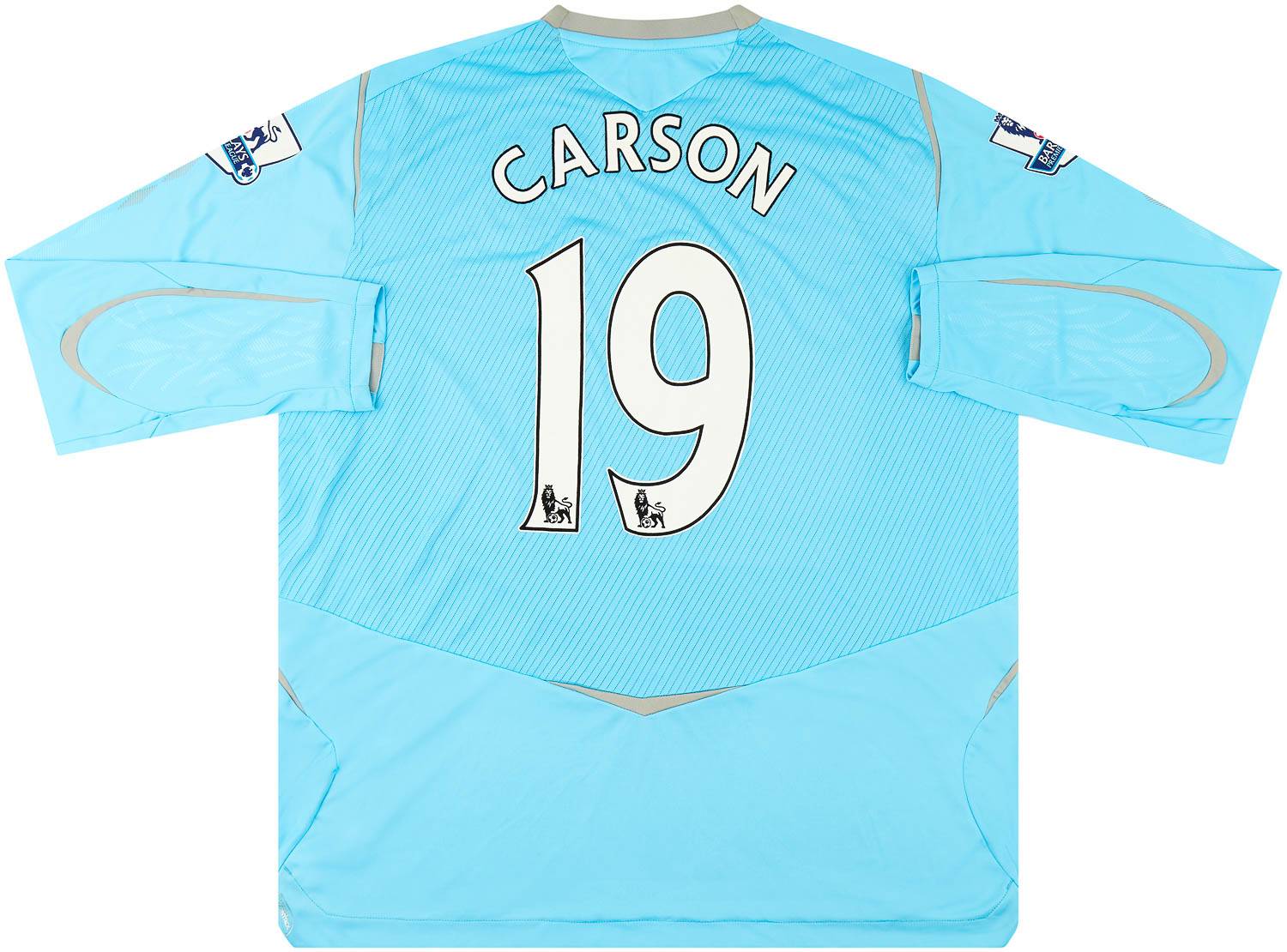 2008-09 West Ham Match Issue GK Shirt Carson #19