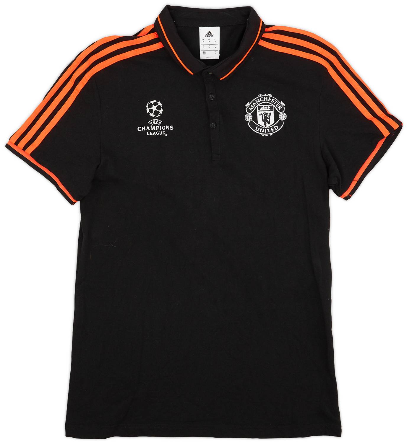 2015-16 Manchester United Champions League Polo Shirt - 7/10 - (M)