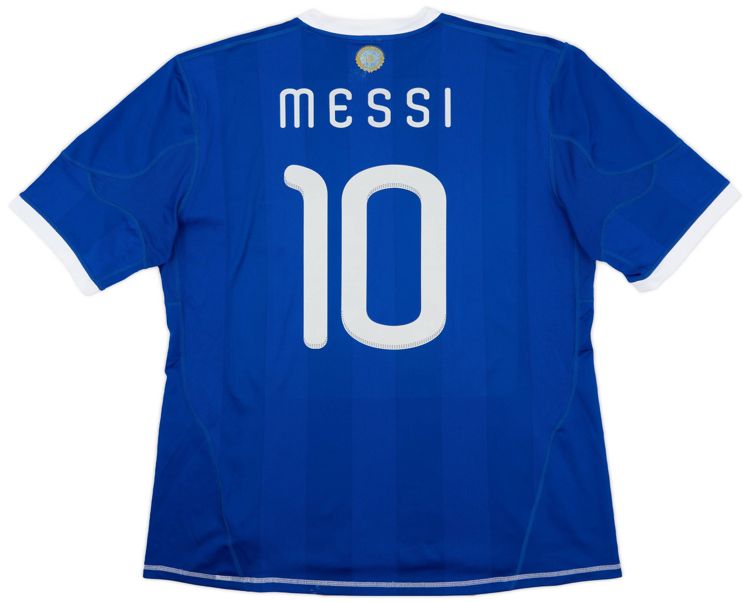 2010-11 Argentina Away Shirt Messi #10 - 8/10 - (XL)
