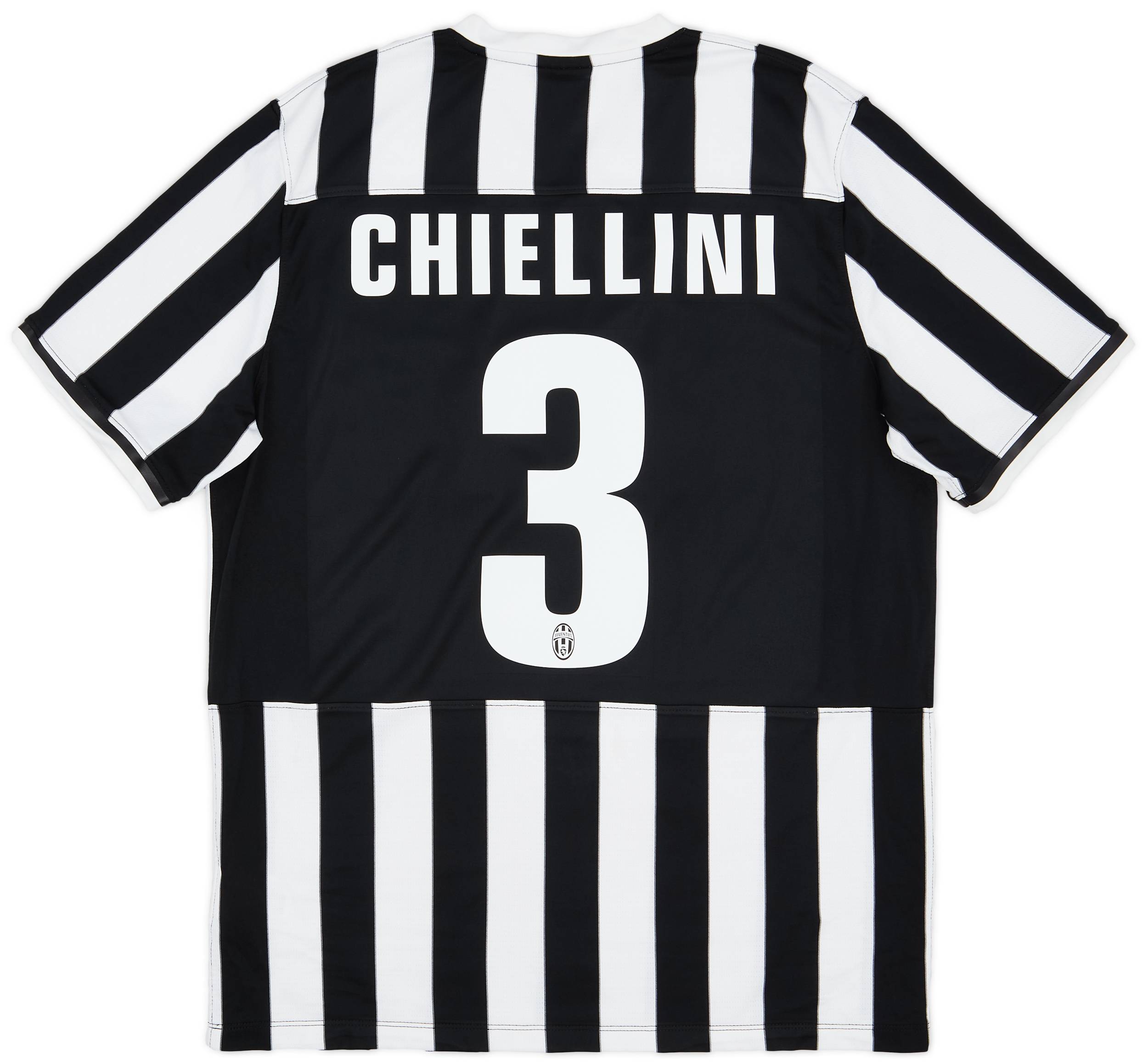 2013-14 Juventus Home Shirt Chiellini #3 - 7/10 - (L)