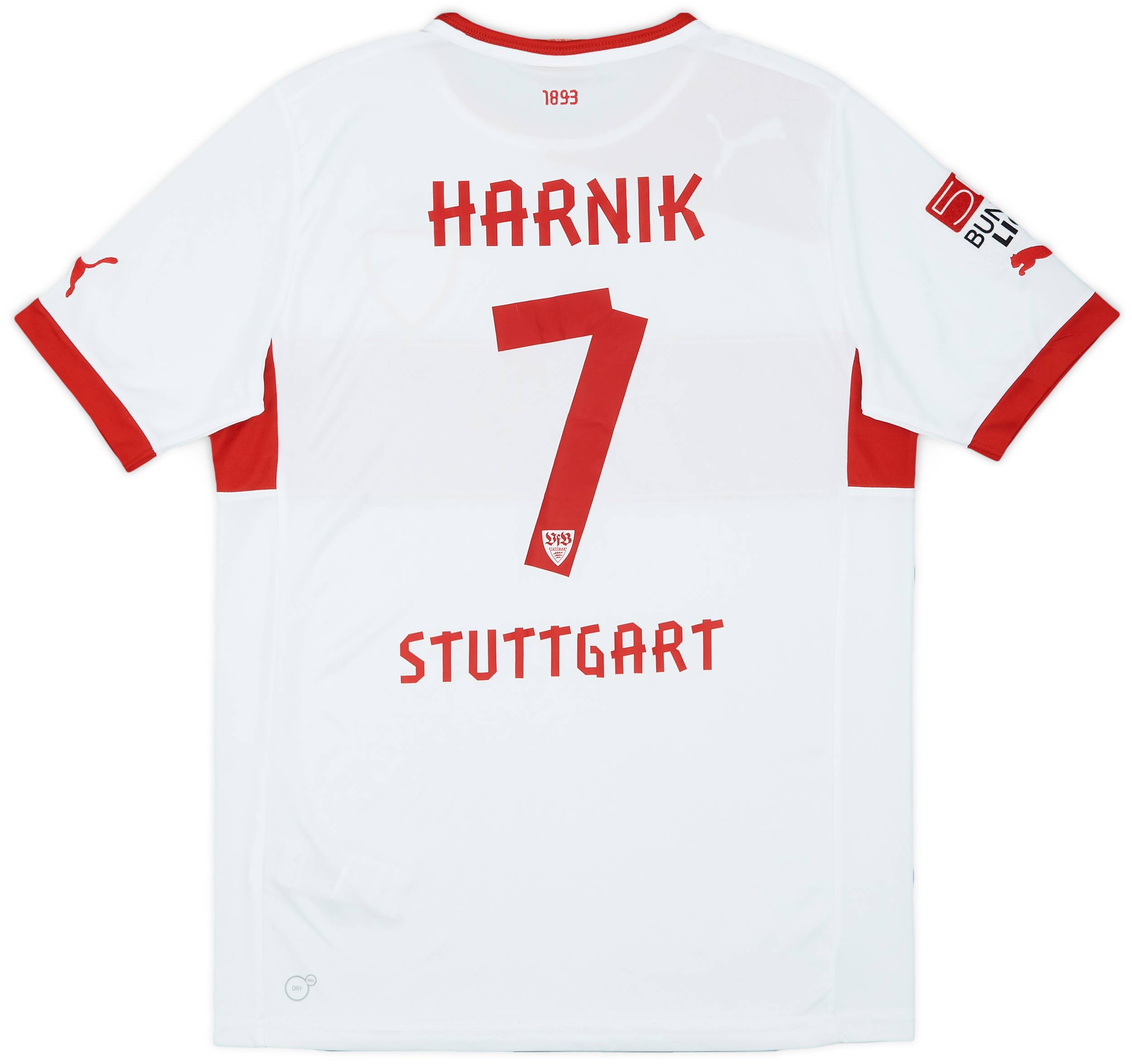 2012-13 Stuttgart Home Shirt Harnik #7 - 8/10 - (XL.Boys)