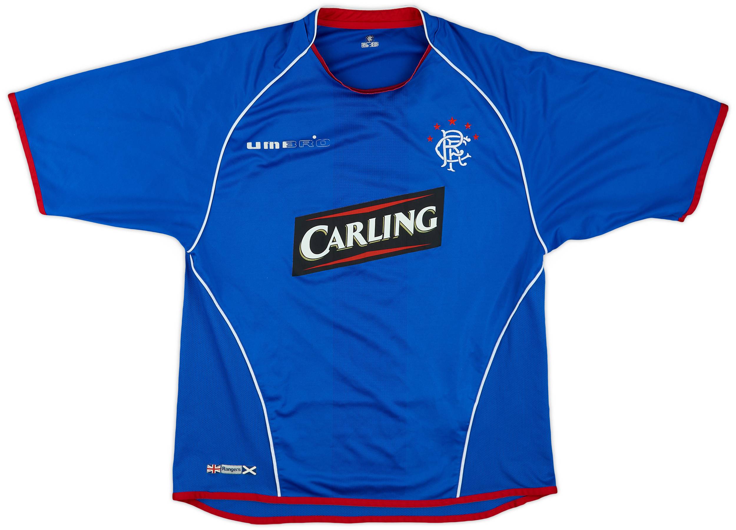 2005-06 Rangers Home Shirt - 4/10 - (L)
