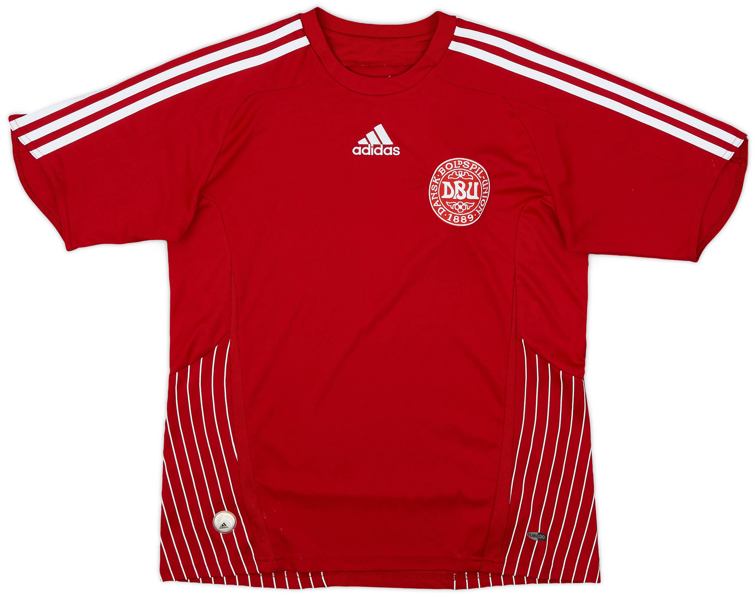 2007-10 Denmark Home Shirt - 8/10 - (L.Boys)