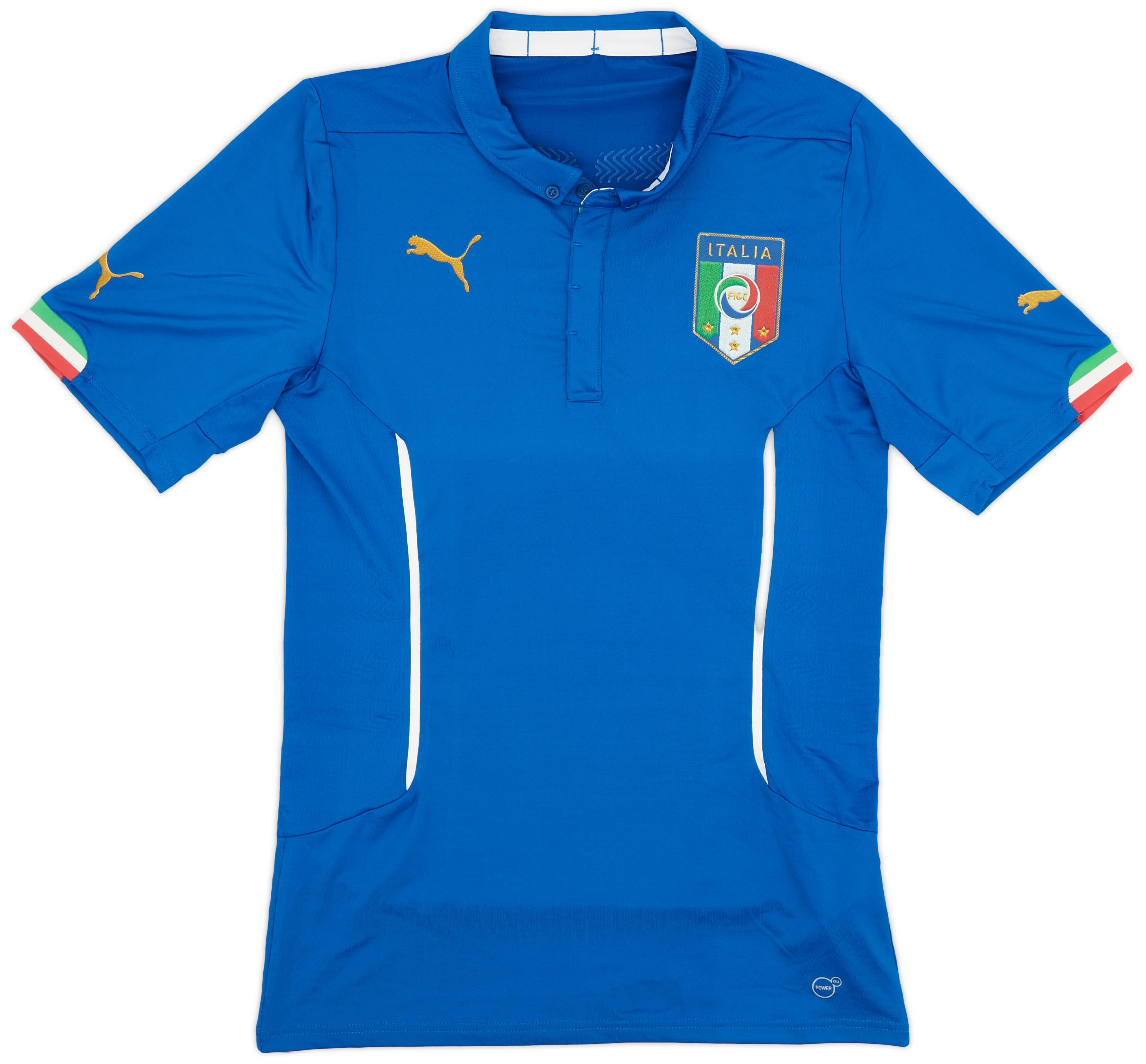 2014-15 Italy Authentic Home Shirt - 8/10 - (XXL)