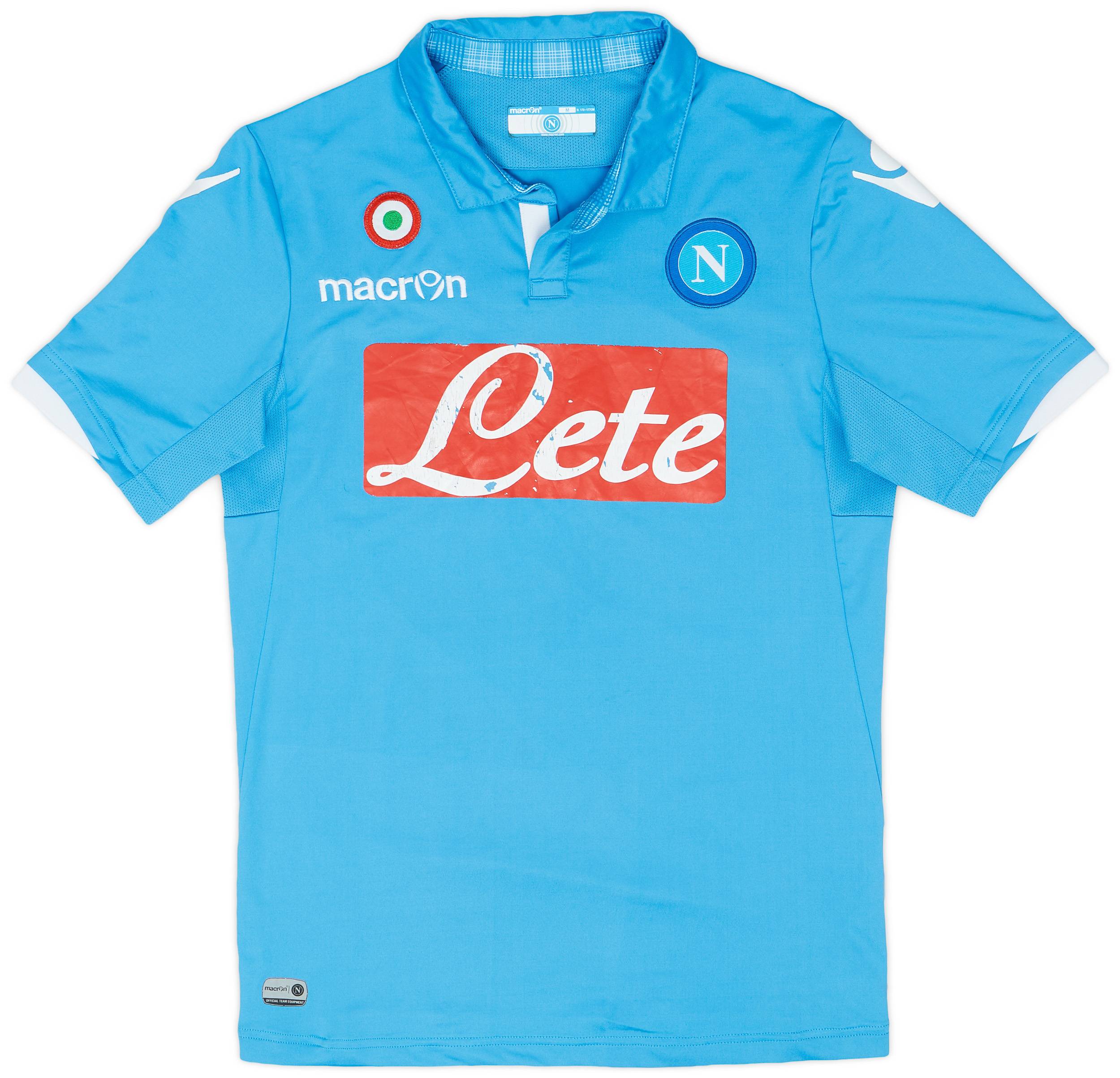 2014-15 Napoli Home Shirt - 5/10 - (M)