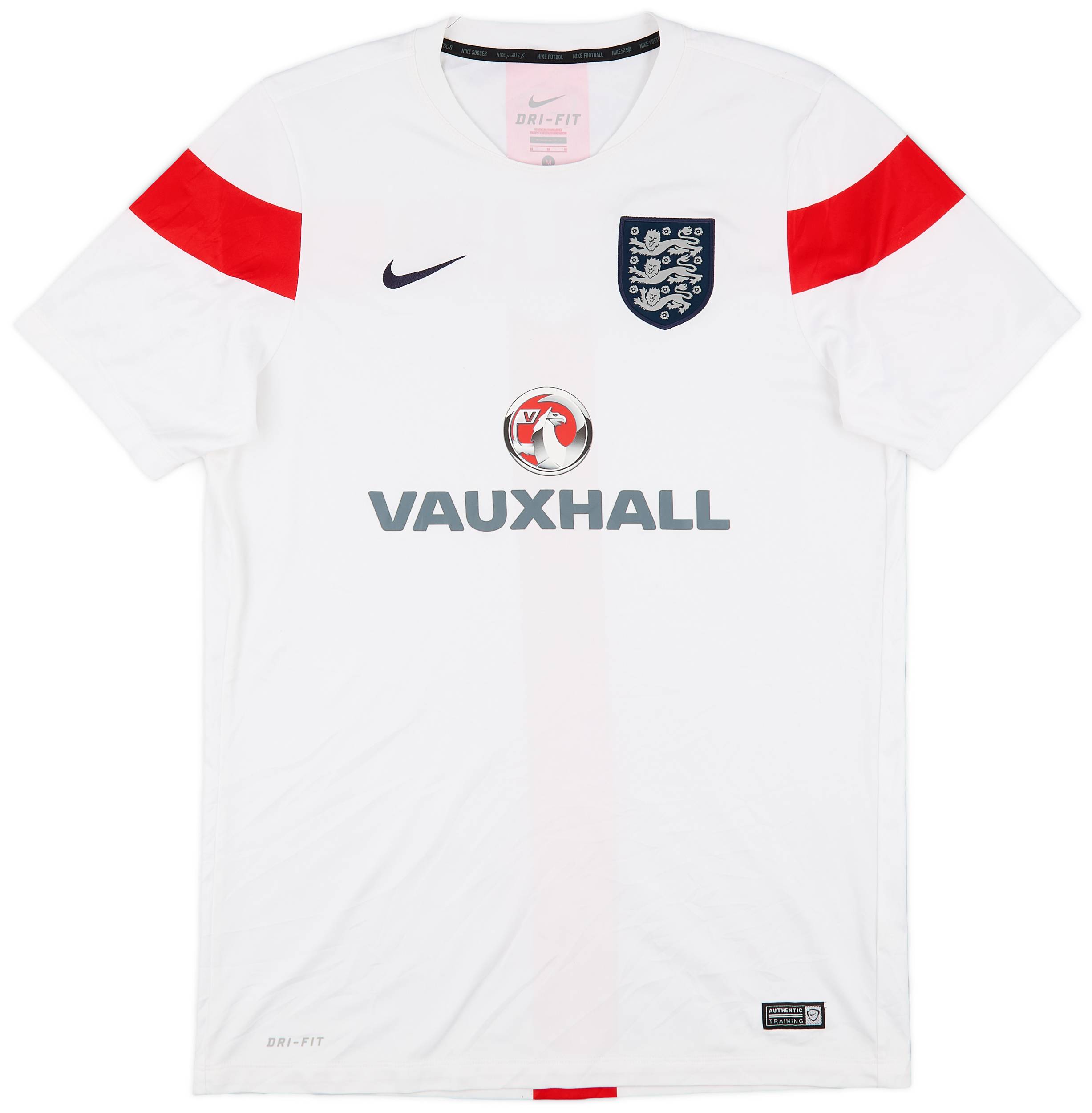 2014-15 England Nike Training Shirt - 7/10 - (M)