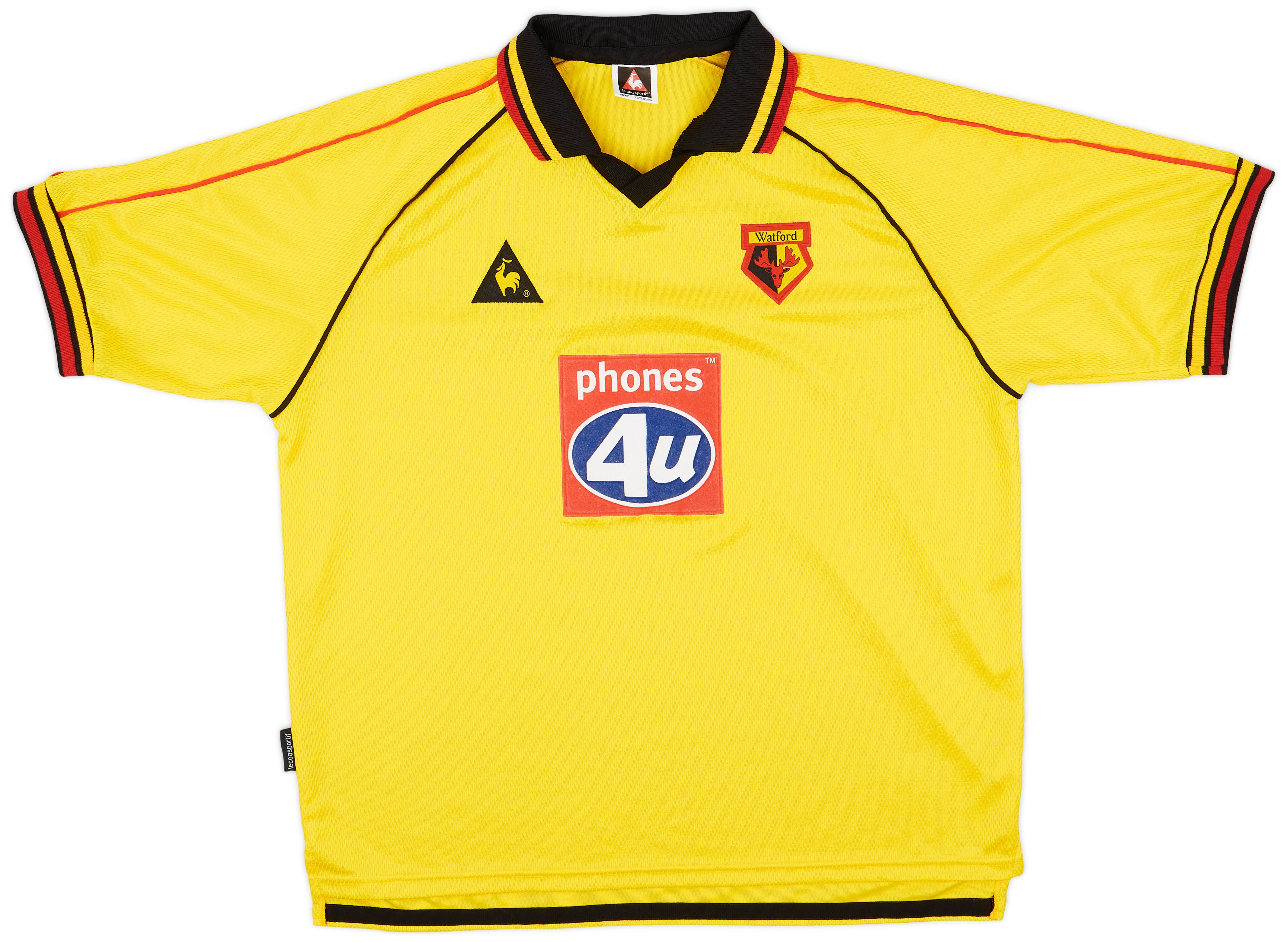 1999-01 Watford Home Shirt - 9/10 - (XL)