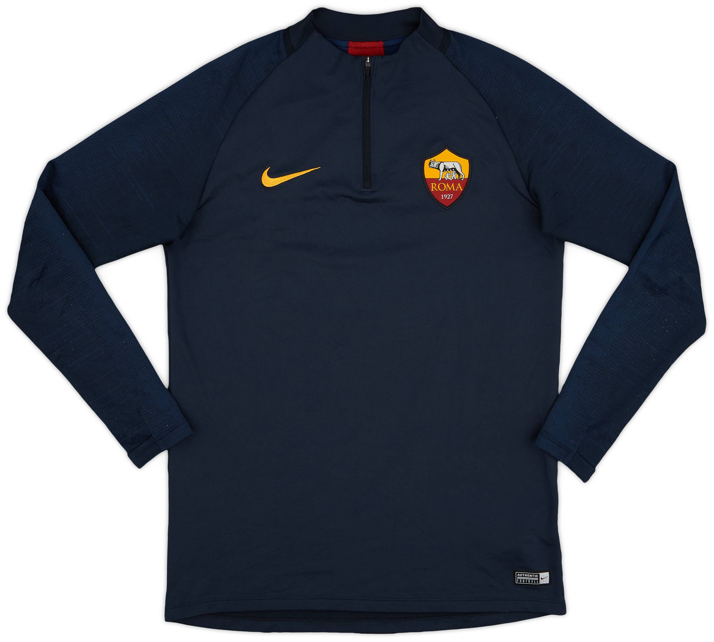2018-19 Roma Nike 1/4 Zip Drill Top - 8/10 - (M)