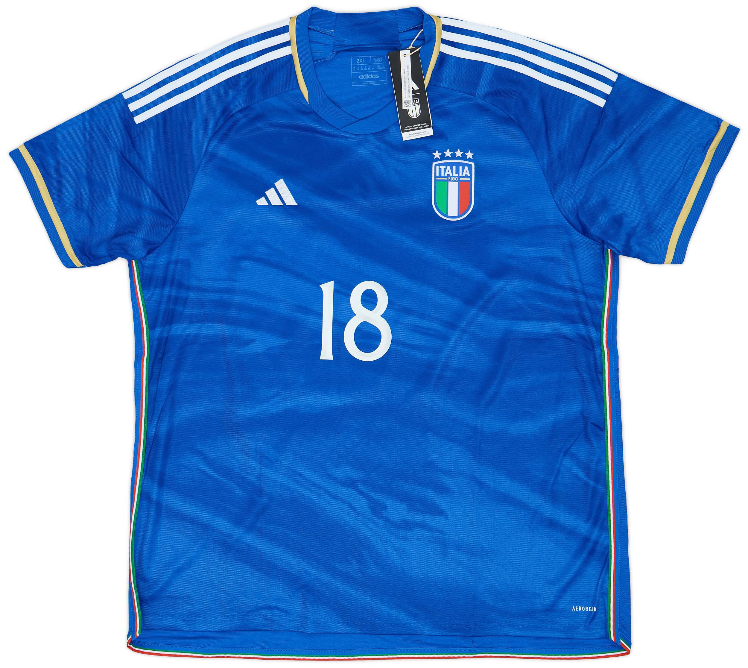 adidas イタリア代表 BARELLA 18 2XL 紙タグ付き 2024 adidas イタリア代表 BARELLA 18 2XL 紙タグ付き 2024 - メルカリ