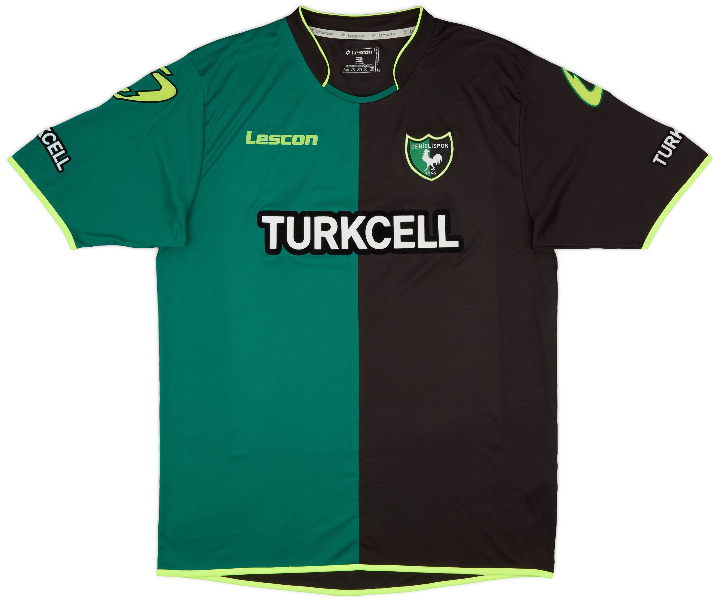 2008-09 Denizlispor Home Shirt - 9/10 - (XXL)